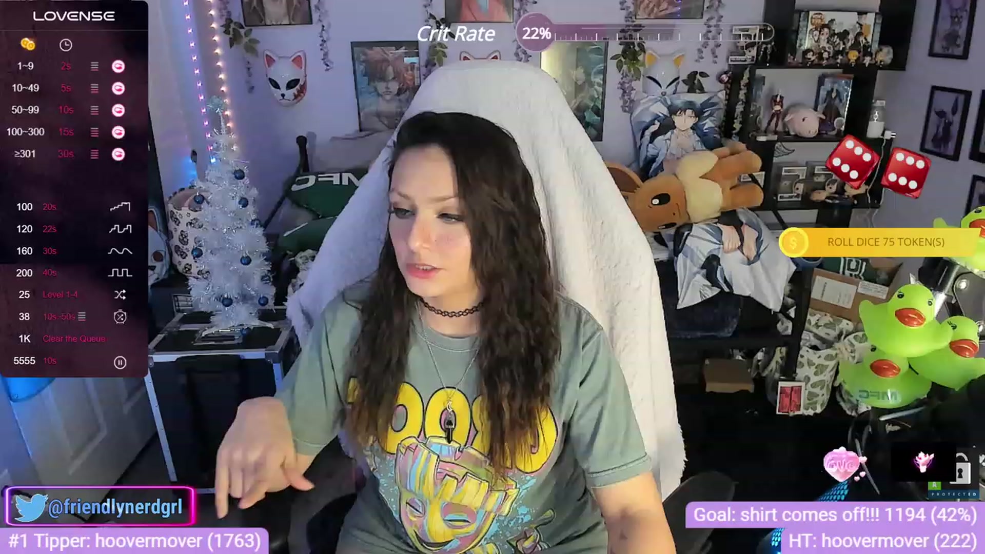Gallery image thumbnail from Alyx_Singer's myfreecams stream on, 12/04/2023, 22:02 image 12 of 20