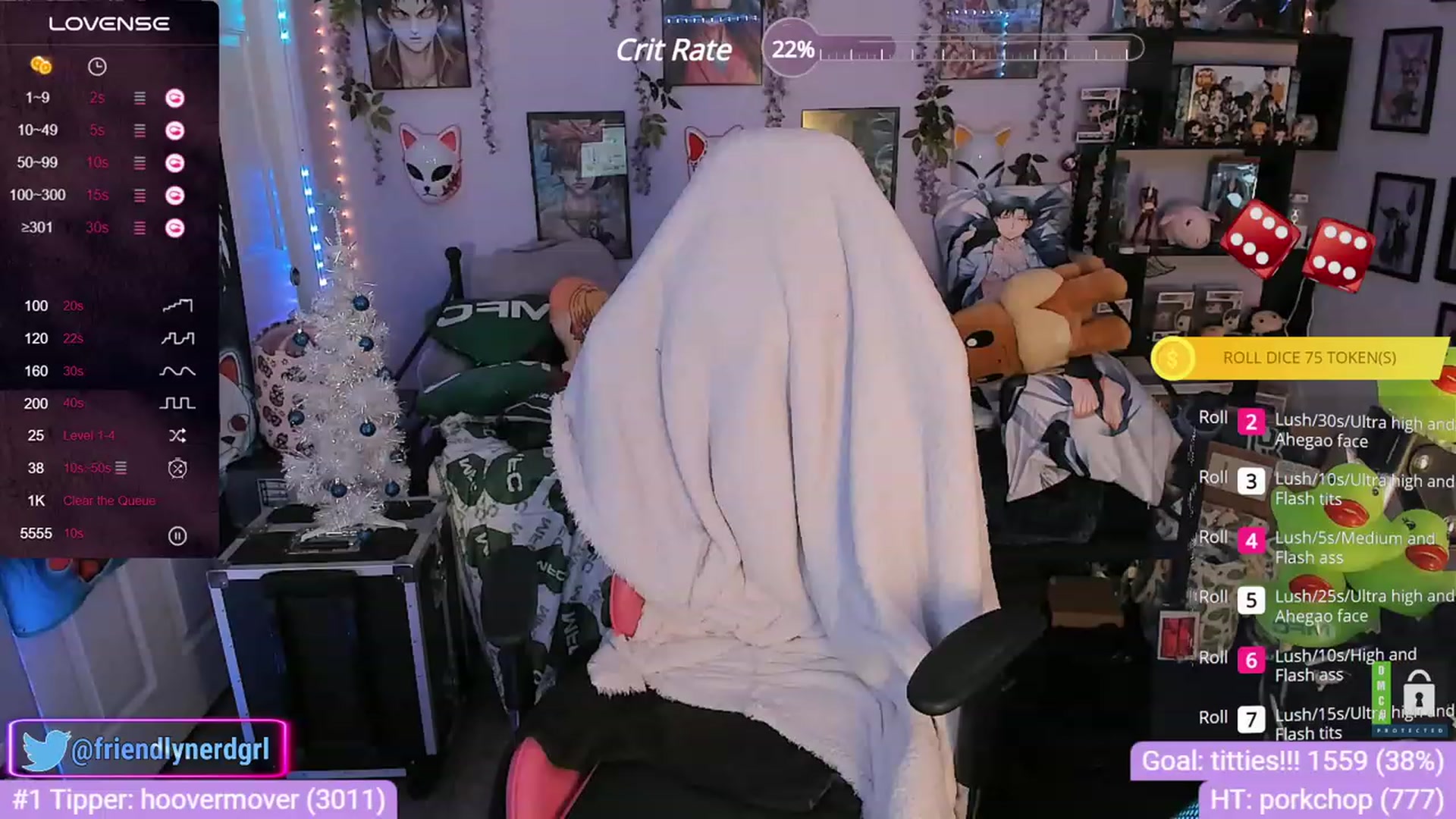 Gallery image thumbnail from Alyx_Singer's myfreecams stream on, 12/04/2023, 22:53 image 5 of 20