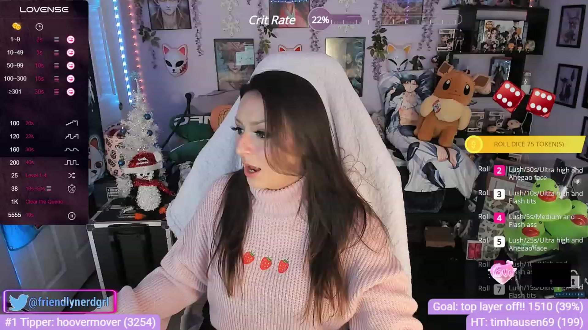 Gallery image thumbnail from Alyx_Singer's myfreecams stream on, 12/05/2023, 20:46 image 14 of 20