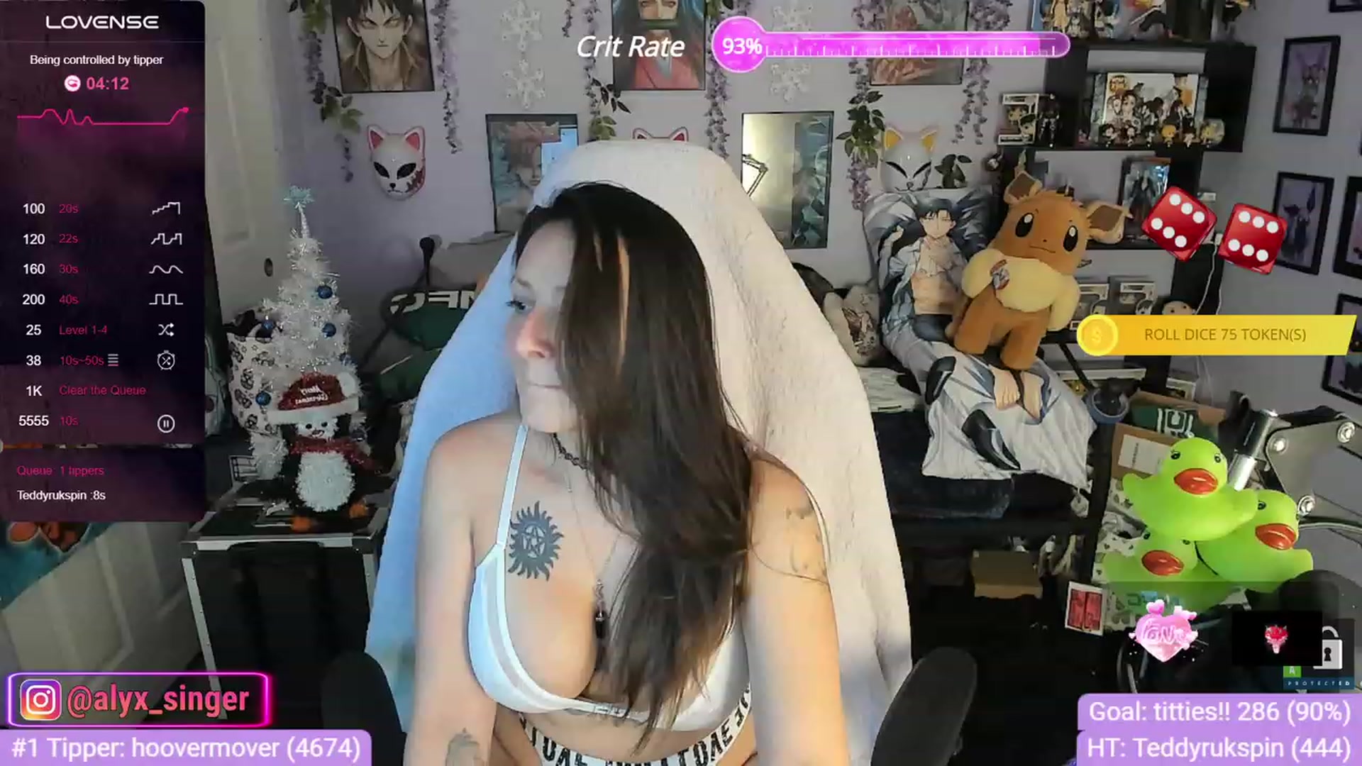 Gallery image thumbnail from Alyx_Singer's myfreecams stream on, 12/06/2023, 22:01 image 10 of 20