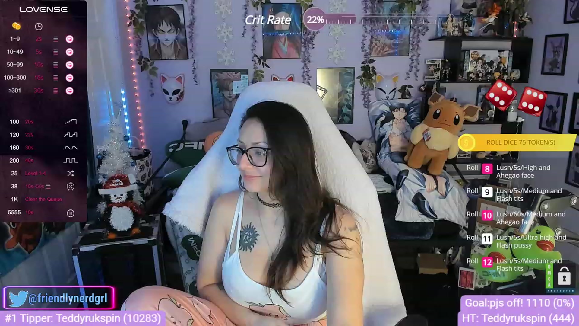 Gallery image thumbnail from Alyx_Singer's myfreecams stream on, 12/07/2023, 05:51 image 2 of 20