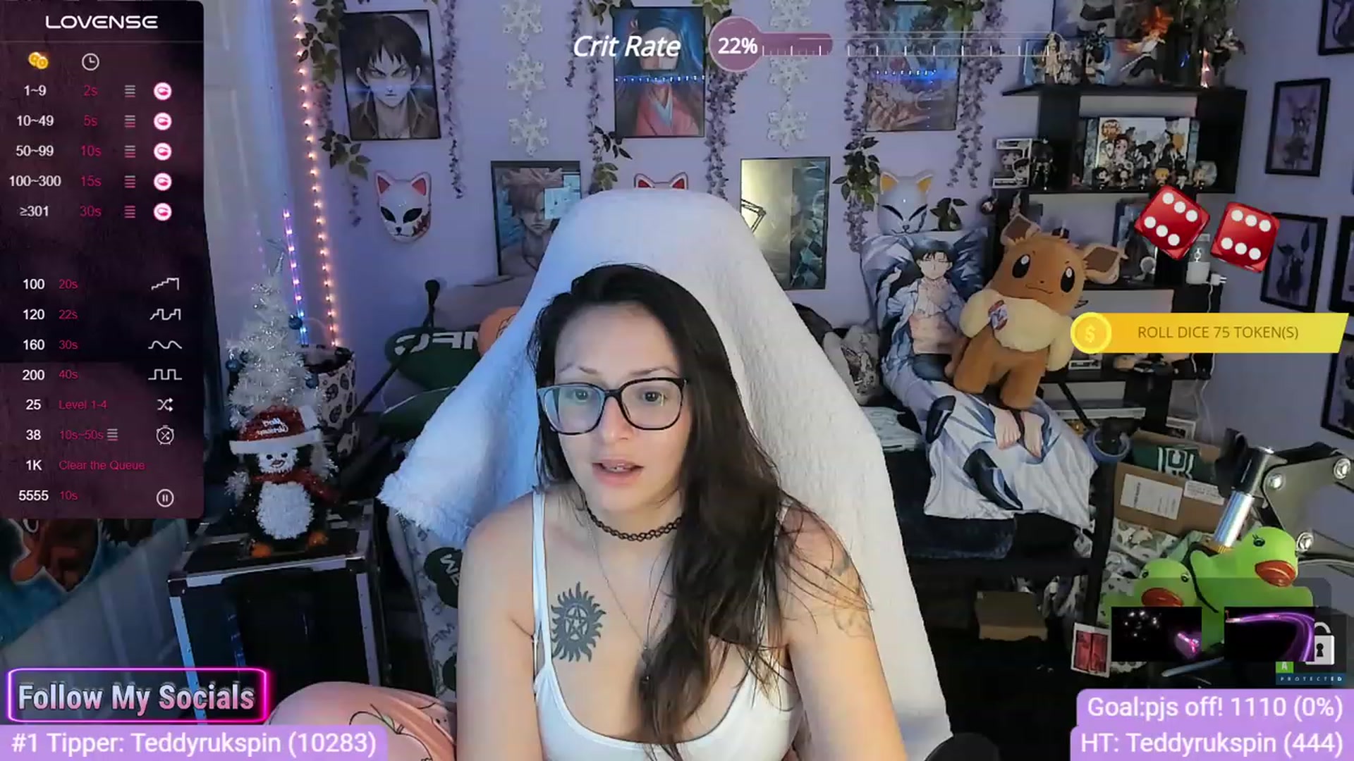 Gallery image thumbnail from Alyx_Singer's myfreecams stream on, 12/07/2023, 05:51 image 4 of 20