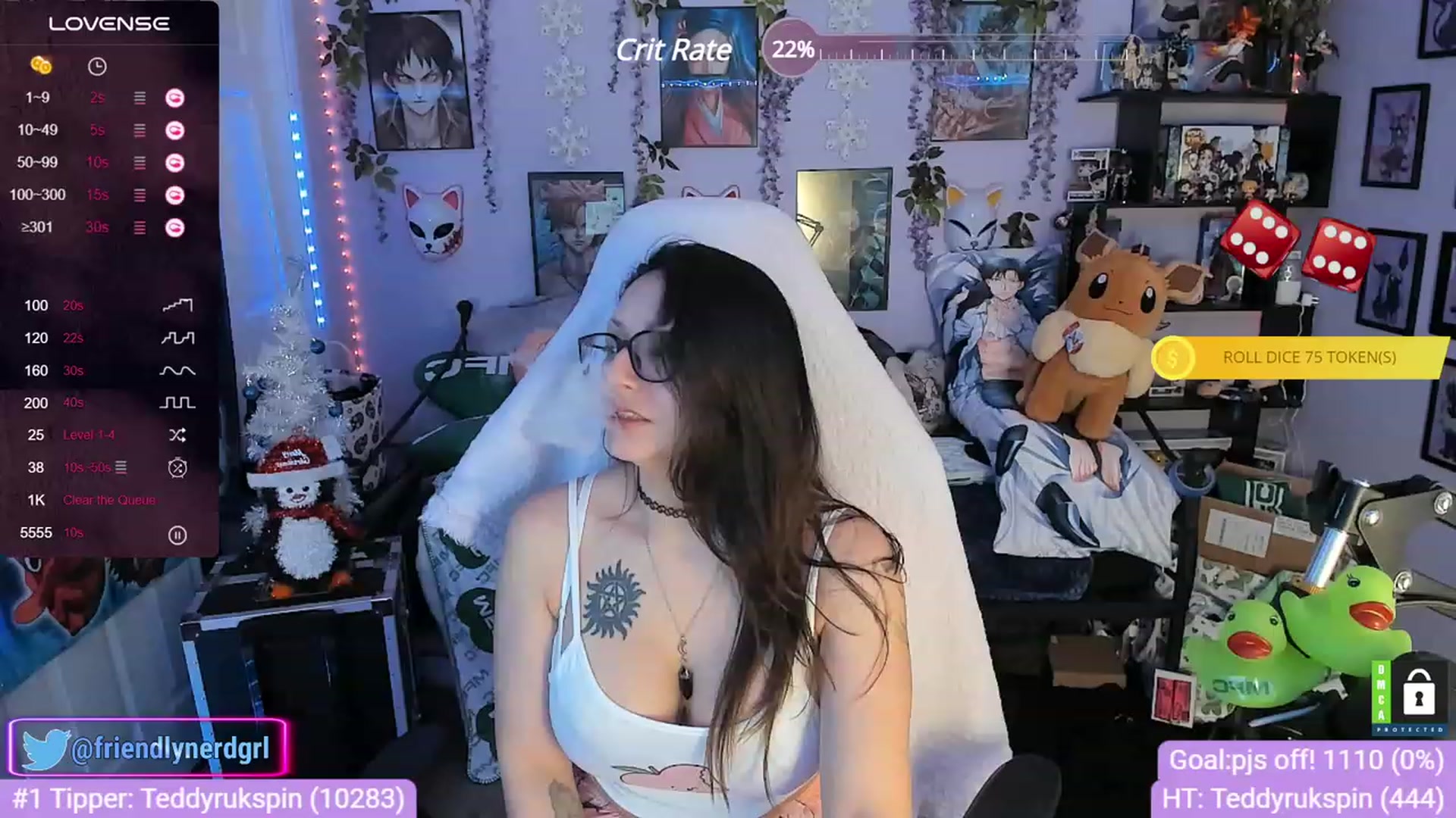 Gallery image thumbnail from Alyx_Singer's myfreecams stream on, 12/07/2023, 05:51 image 16 of 20