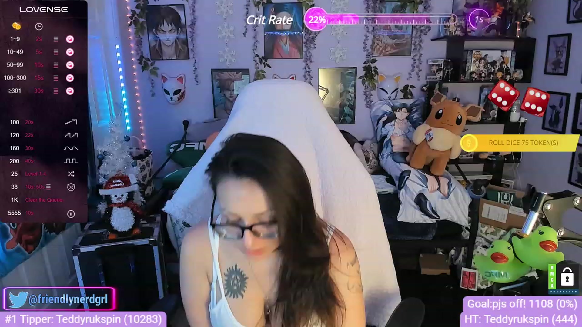 Gallery image thumbnail from Alyx_Singer's myfreecams stream on, 12/07/2023, 05:51 image 20 of 20