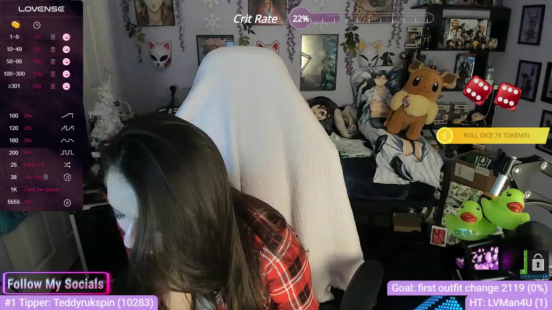 Gallery image thumbnail from Alyx_Singer's myfreecams stream on, 12/07/2023, 20:22 image 5 of 20