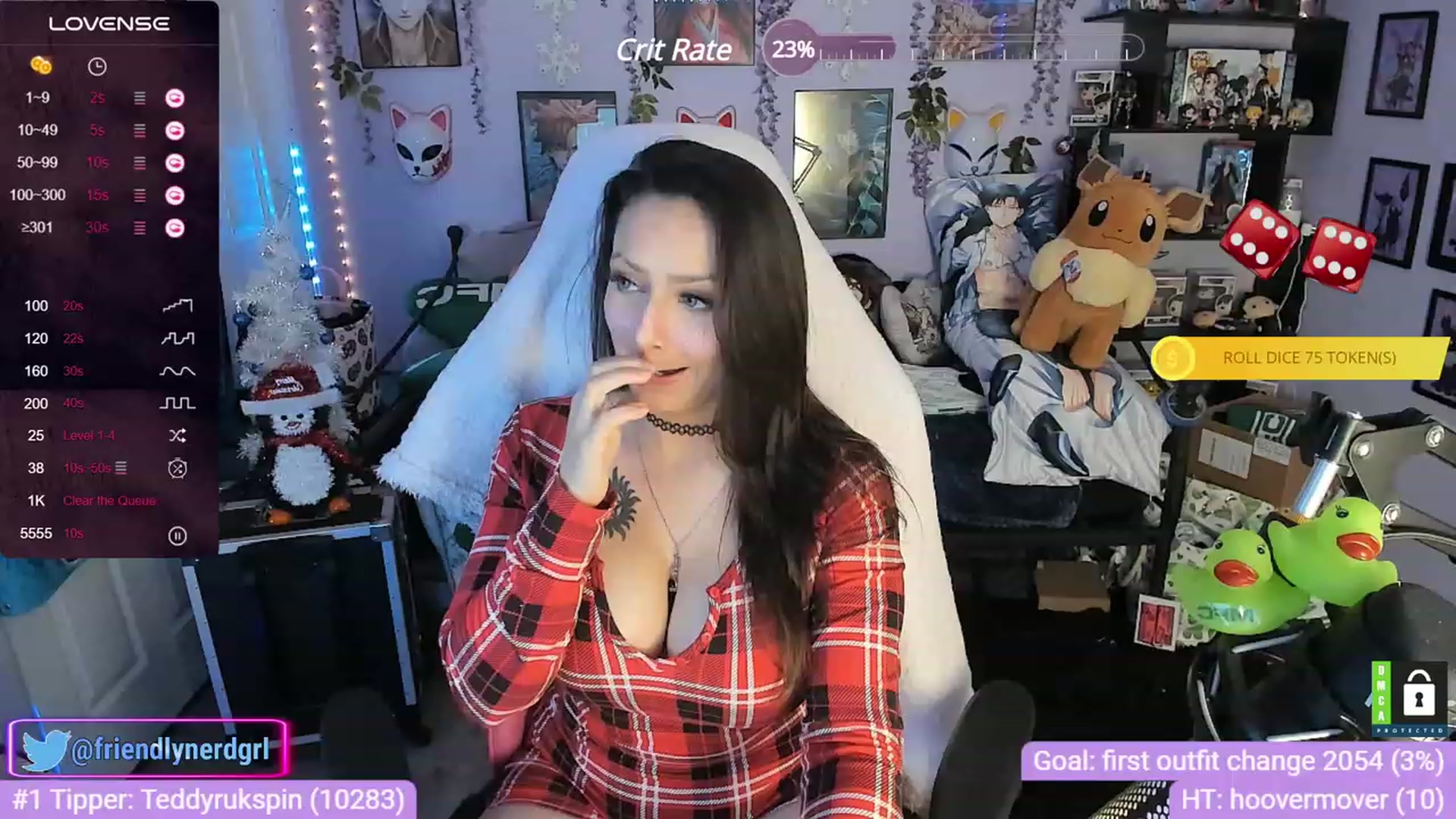 Gallery image thumbnail from Alyx_Singer's myfreecams stream on, 12/07/2023, 21:52 image 3 of 20