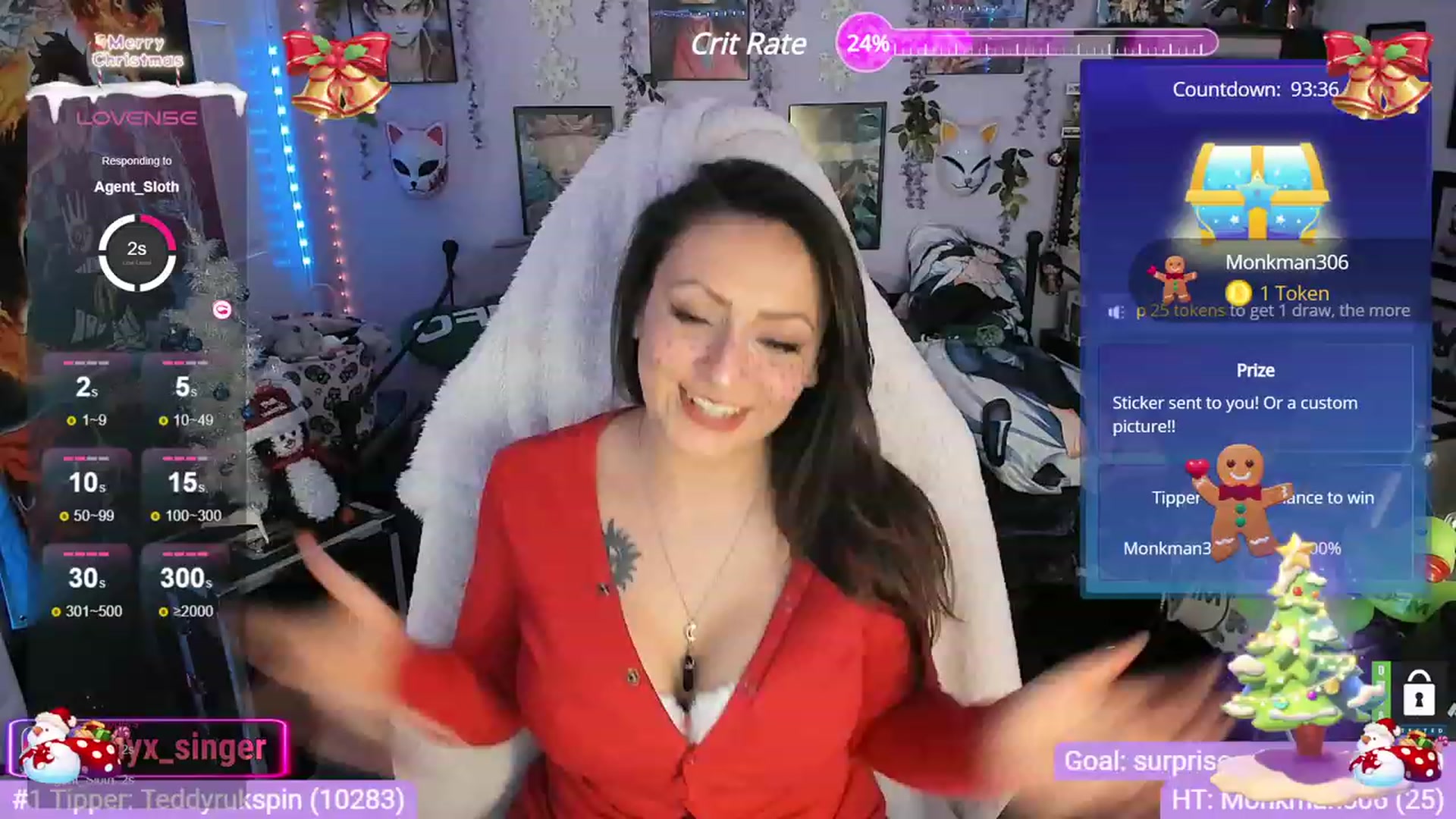 Gallery image thumbnail from Alyx_Singer's myfreecams stream on, 12/15/2023, 19:58 image 1 of 20