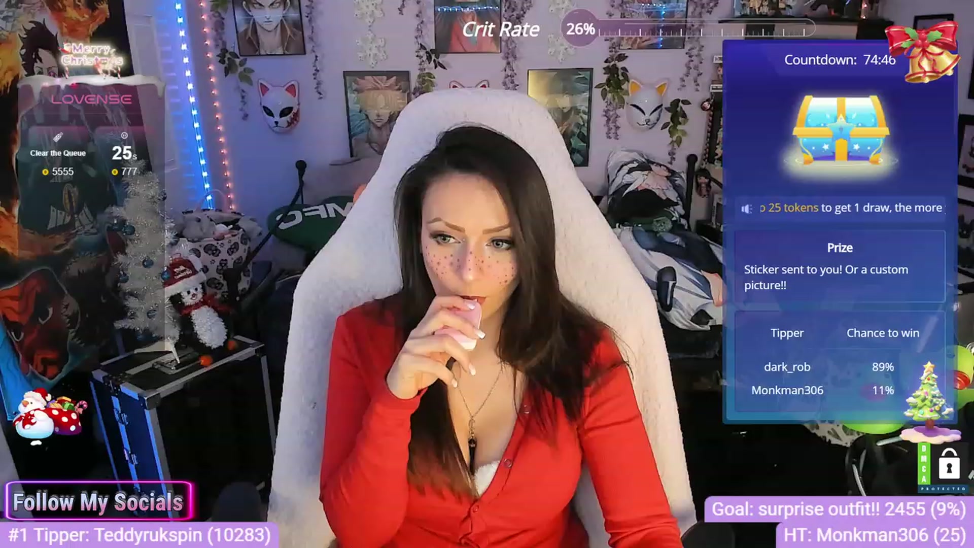 Gallery image thumbnail from Alyx_Singer's myfreecams stream on, 12/15/2023, 19:58 image 6 of 20
