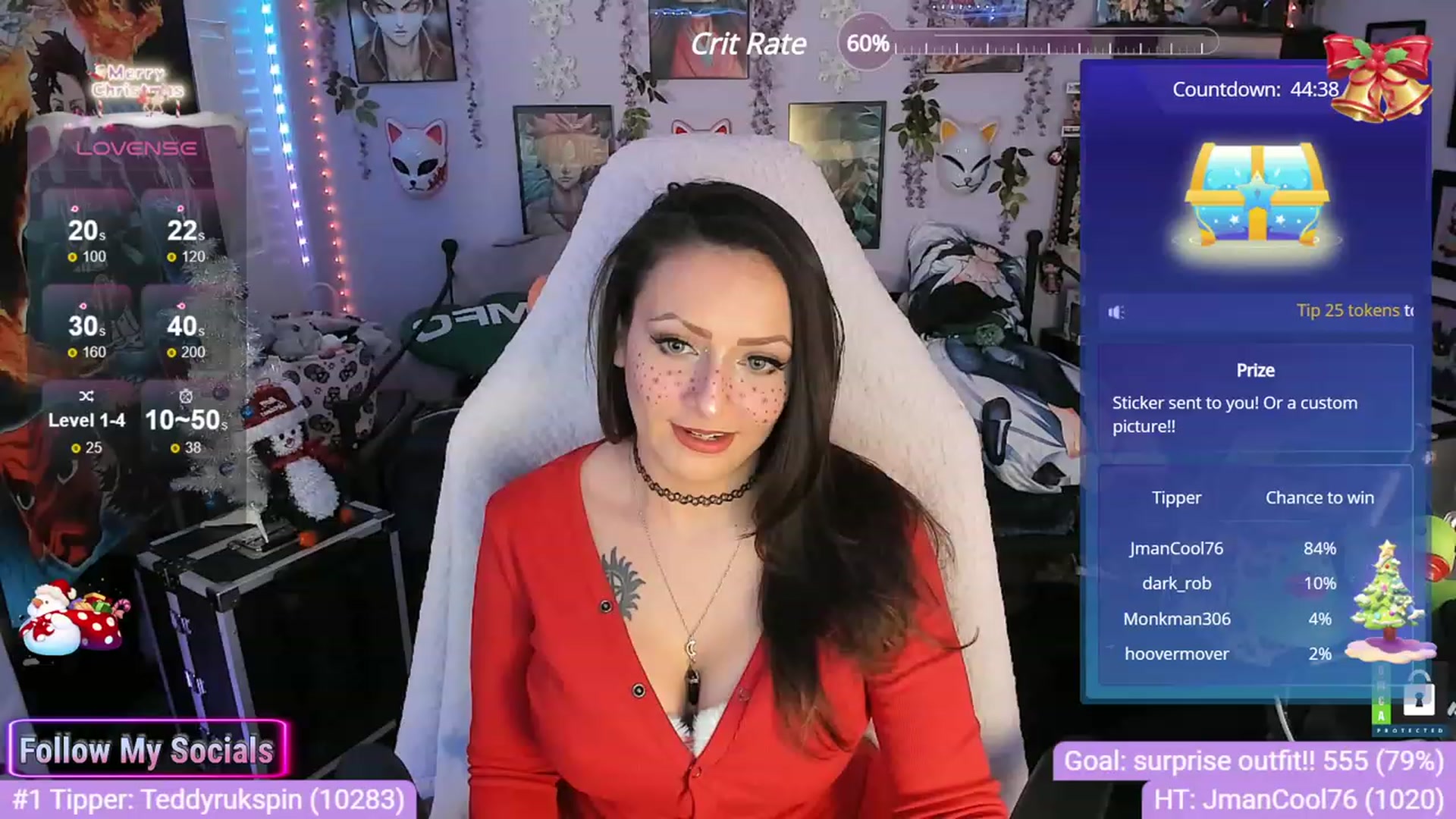Gallery image thumbnail from Alyx_Singer's myfreecams stream on, 12/15/2023, 19:58 image 14 of 20