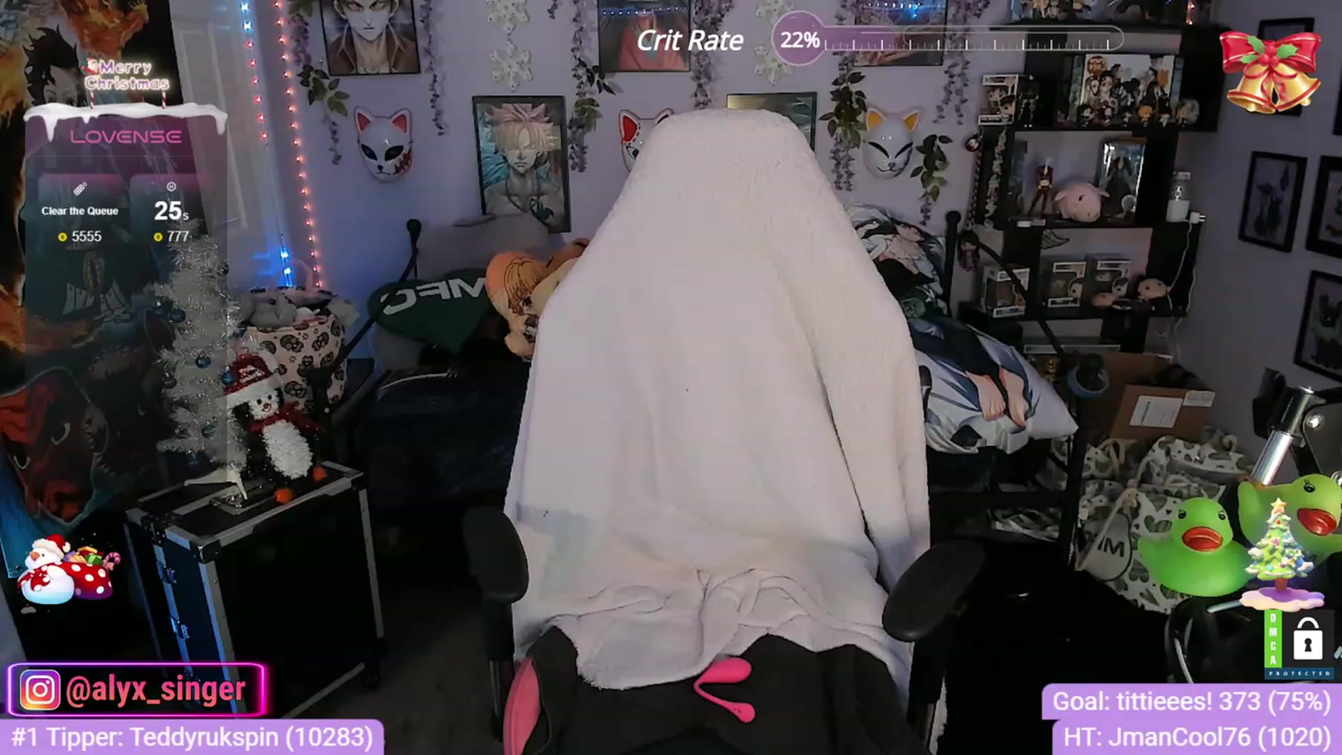 Gallery image thumbnail from Alyx_Singer's myfreecams stream on, 12/15/2023, 23:39 image 8 of 20