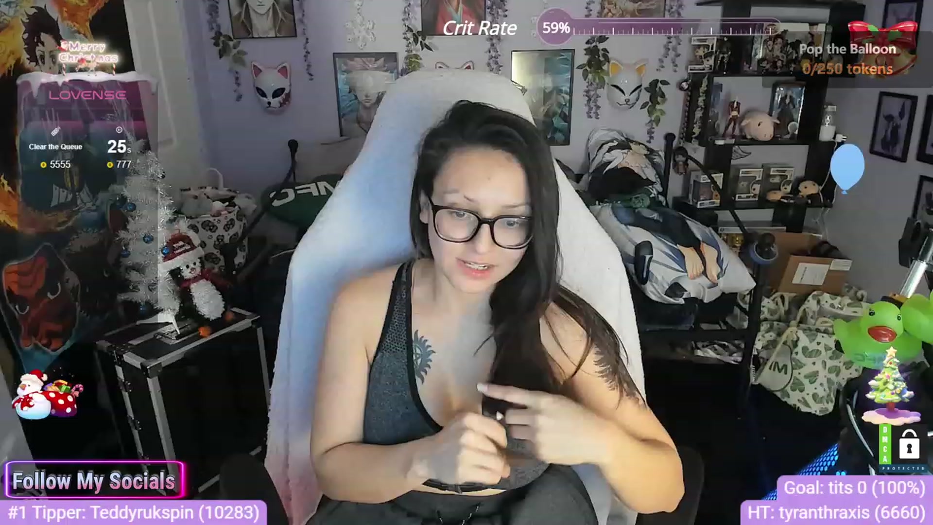 Gallery image thumbnail from Alyx_Singer's myfreecams stream on, 12/19/2023, 23:48 image 3 of 20