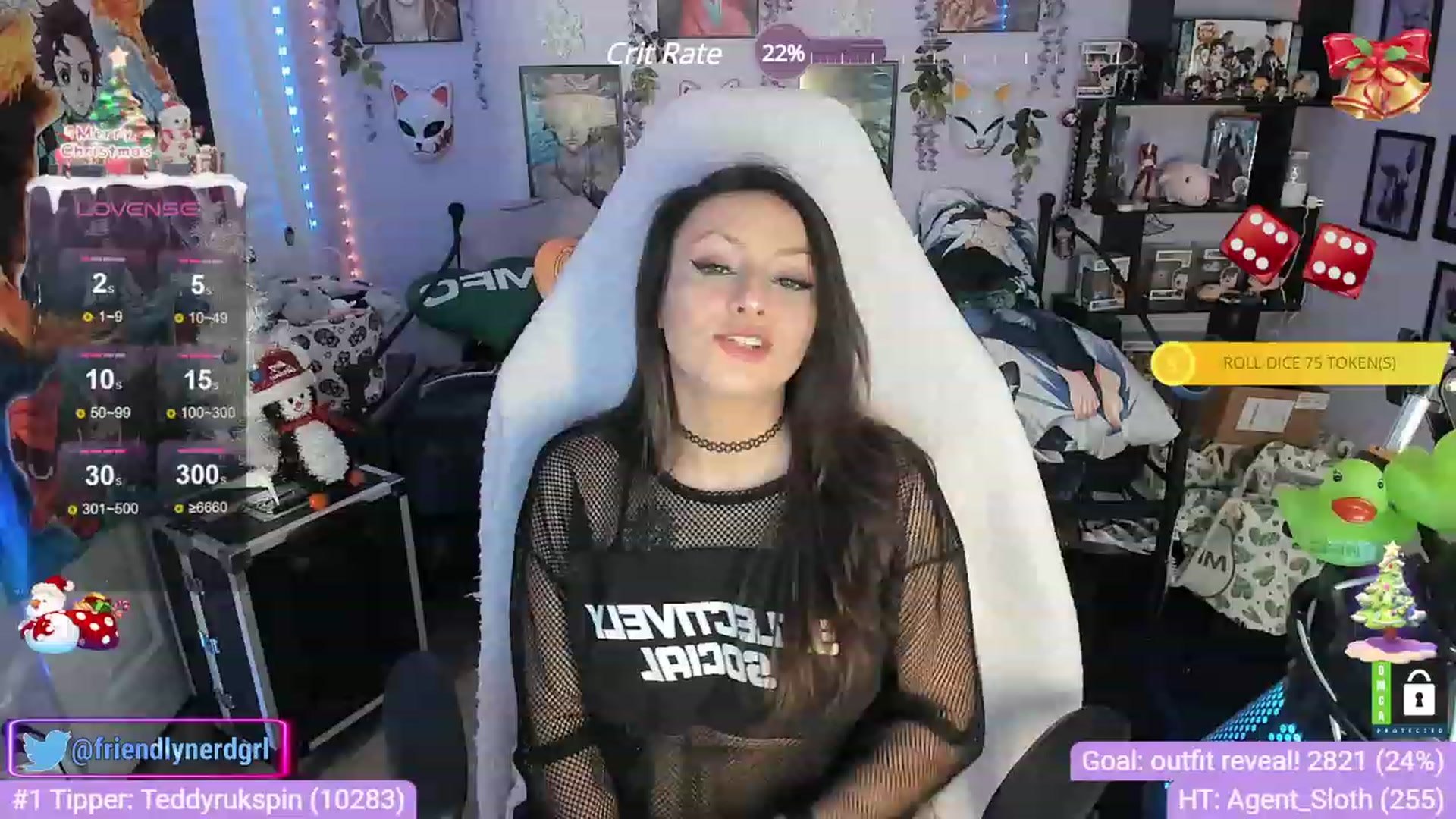 Gallery image thumbnail from Alyx_Singer's myfreecams stream on, 12/21/2023, 19:57 image 12 of 20