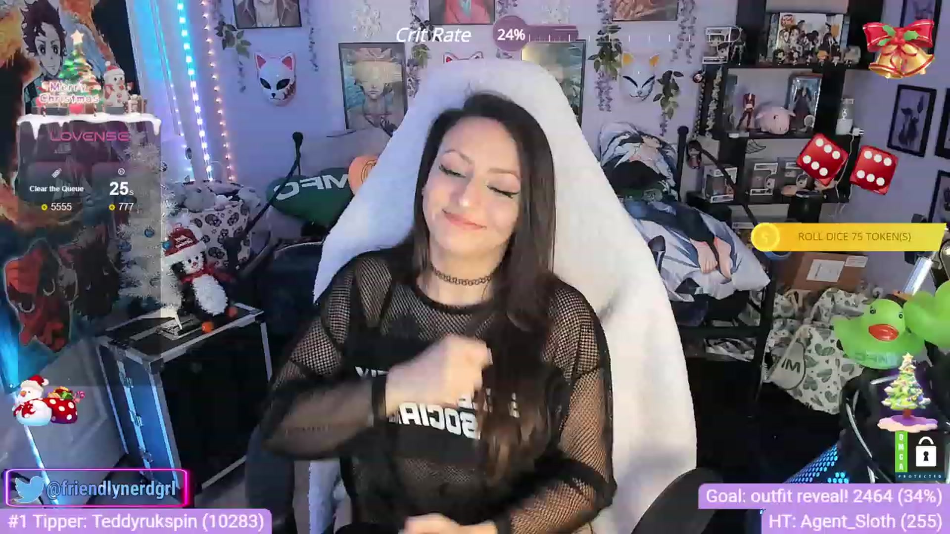 Gallery image thumbnail from Alyx_Singer's myfreecams stream on, 12/21/2023, 19:57 image 18 of 20