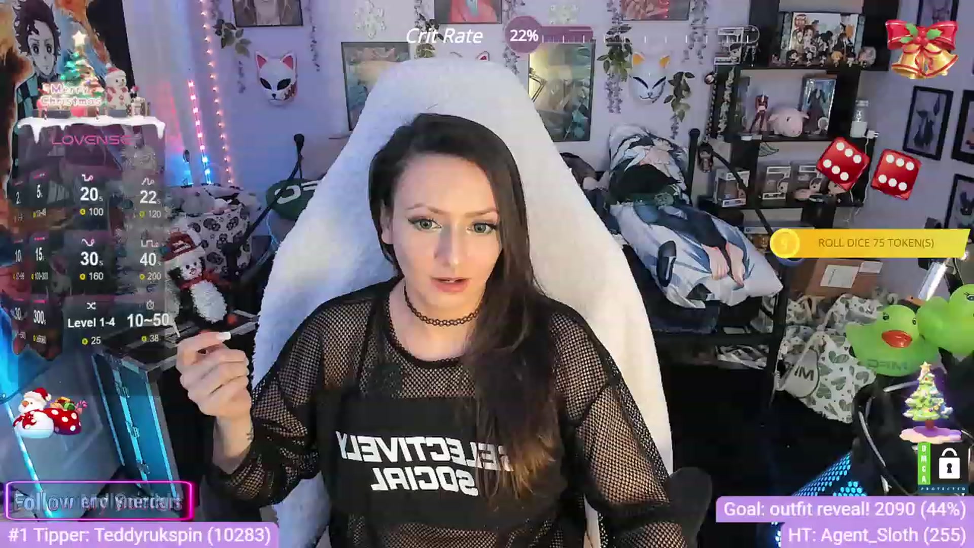 Gallery image thumbnail from Alyx_Singer's myfreecams stream on, 12/21/2023, 21:44 image 7 of 20