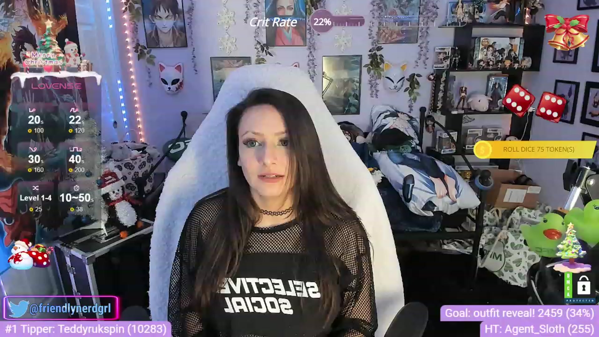 Gallery image thumbnail from Alyx_Singer's myfreecams stream on, 12/21/2023, 21:44 image 2 of 20