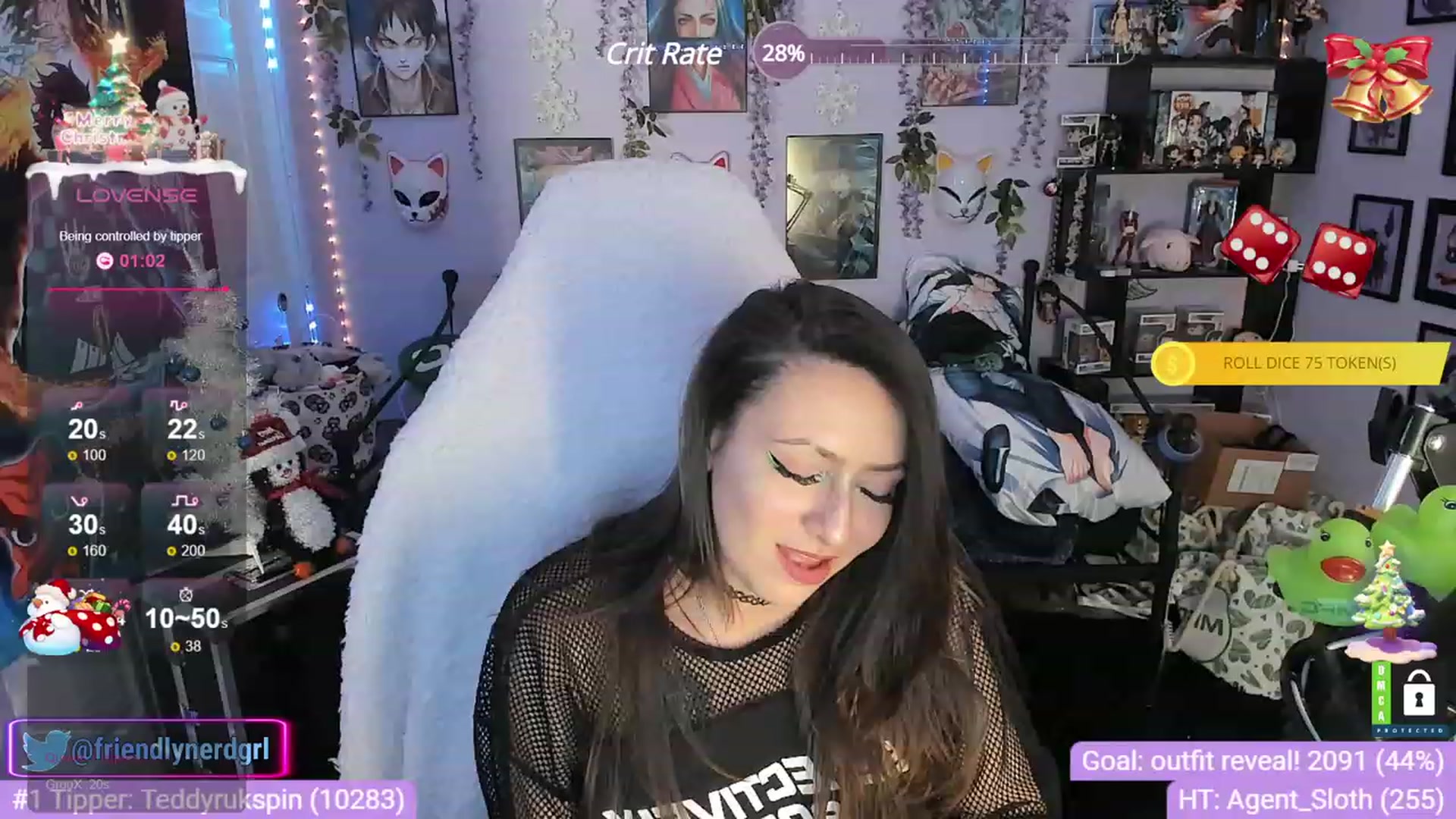 Gallery image thumbnail from Alyx_Singer's myfreecams stream on, 12/21/2023, 21:44 image 5 of 20