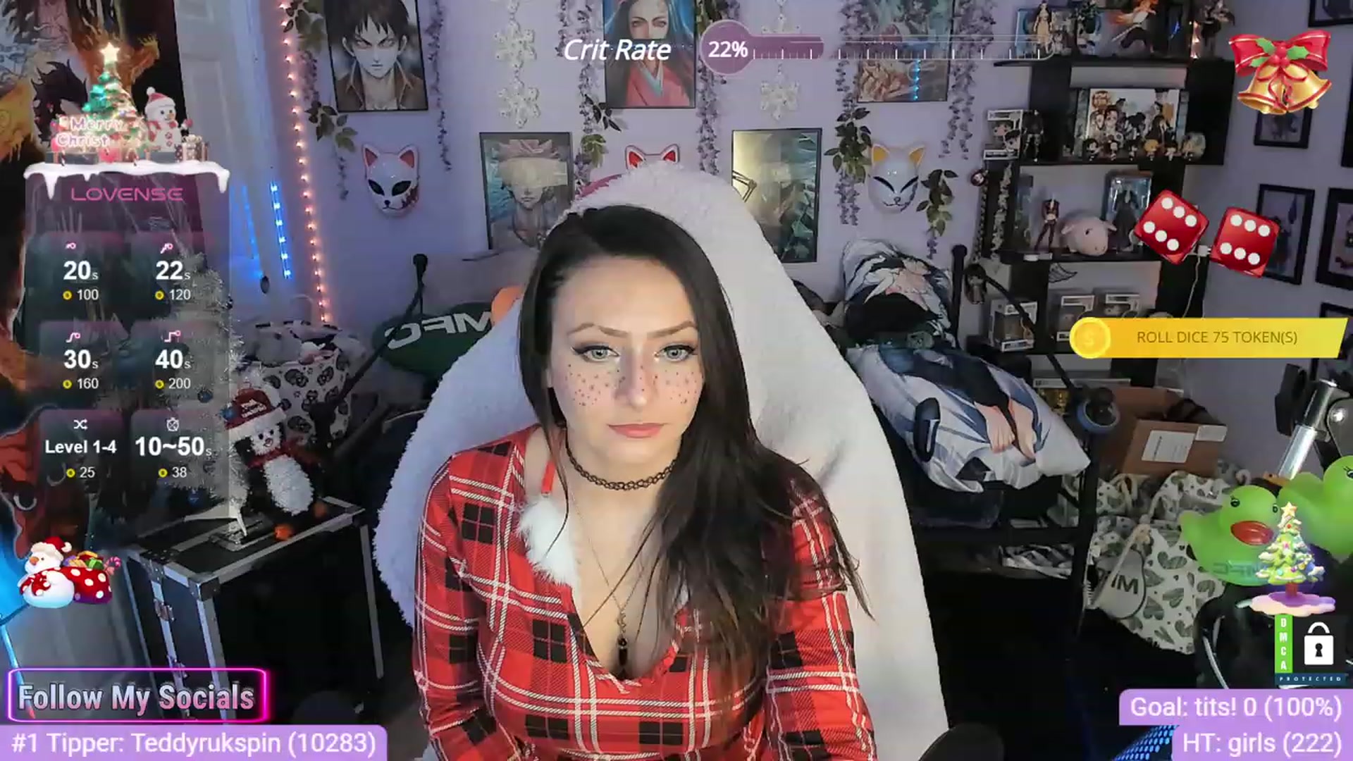 Gallery image thumbnail from Alyx_Singer's myfreecams stream on, 12/22/2023, 19:36 image 1 of 20