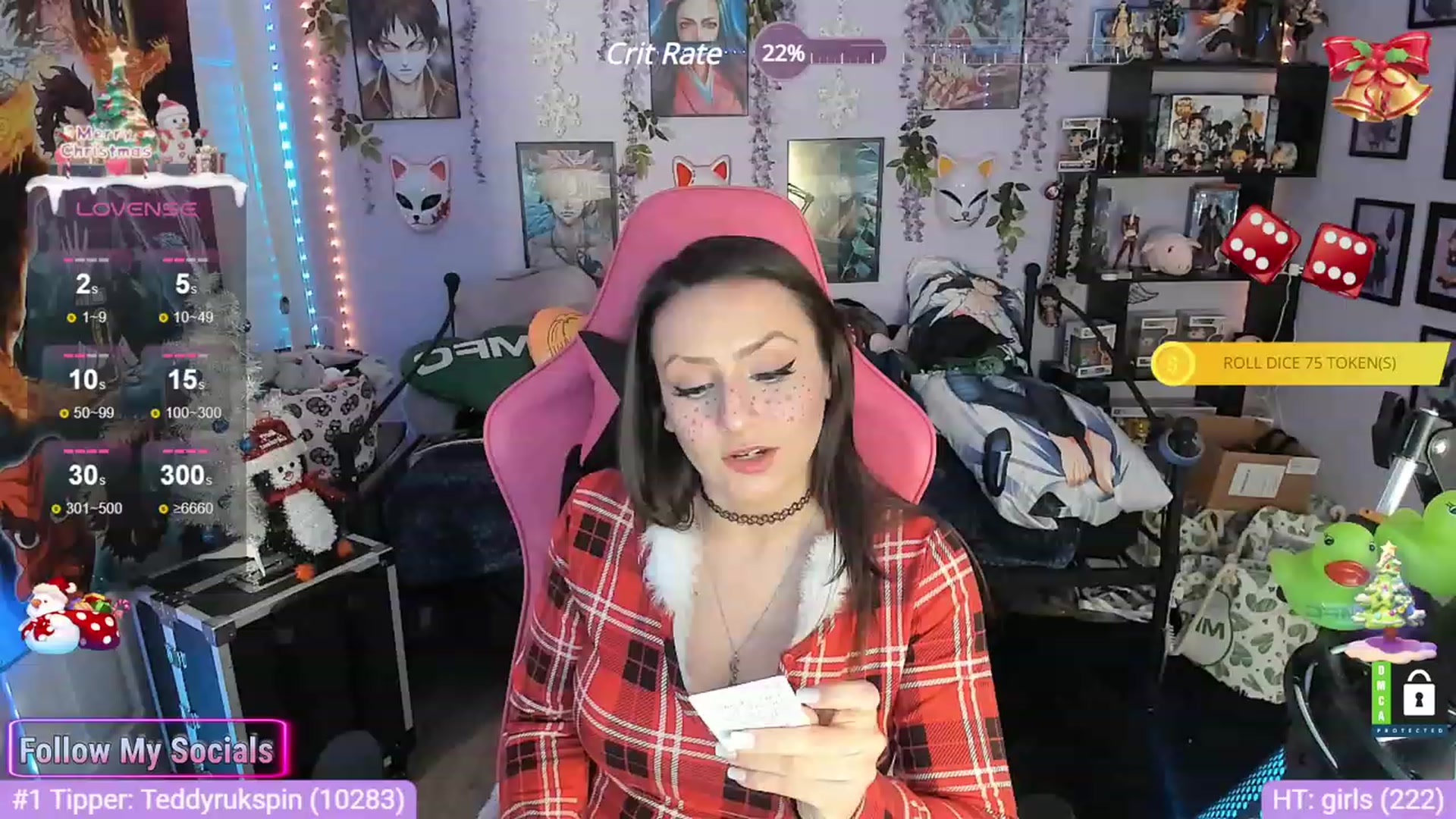 Gallery image thumbnail from Alyx_Singer's myfreecams stream on, 12/22/2023, 19:36 image 10 of 20