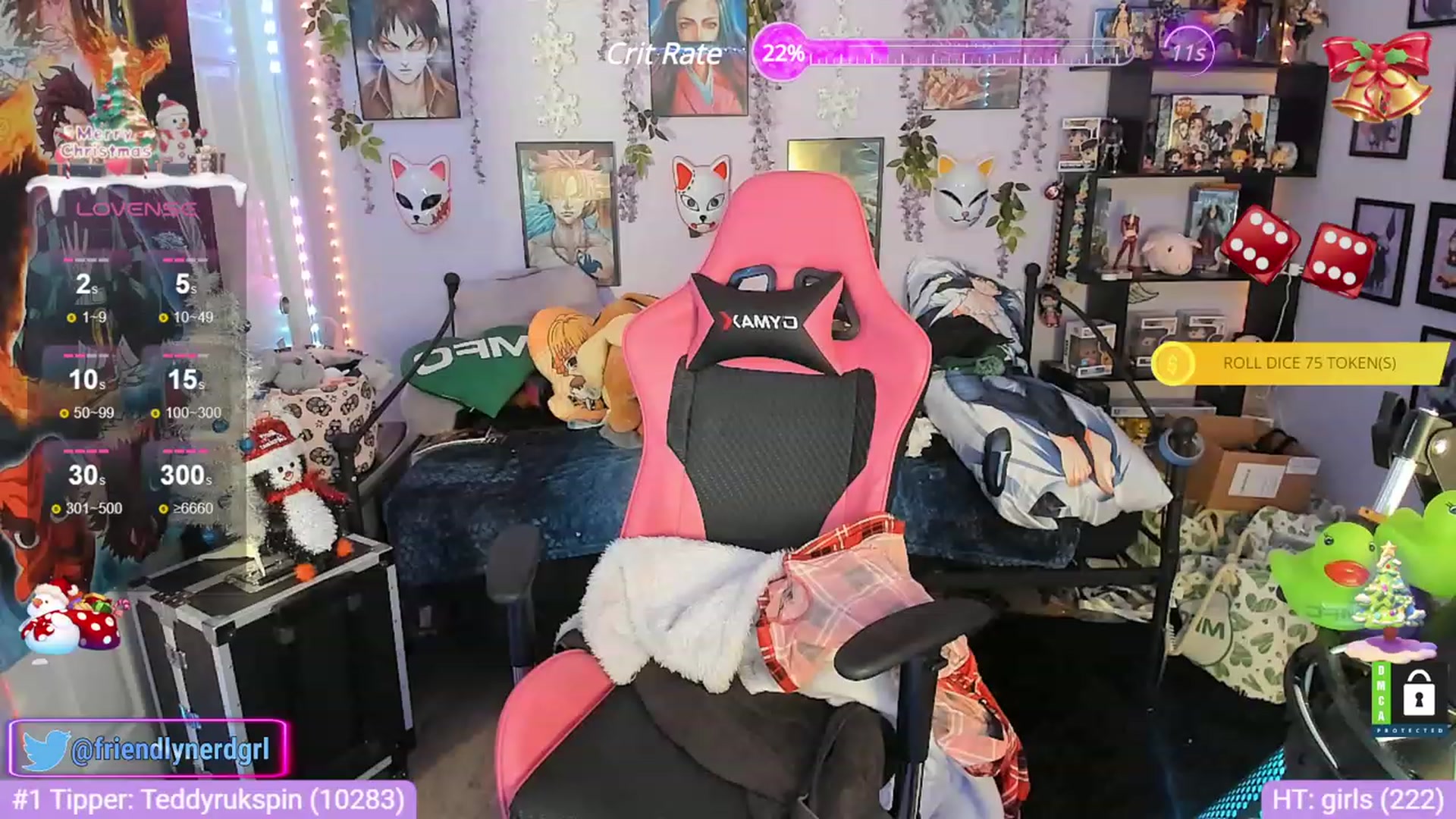 Gallery image thumbnail from Alyx_Singer's myfreecams stream on, 12/22/2023, 19:36 image 14 of 20