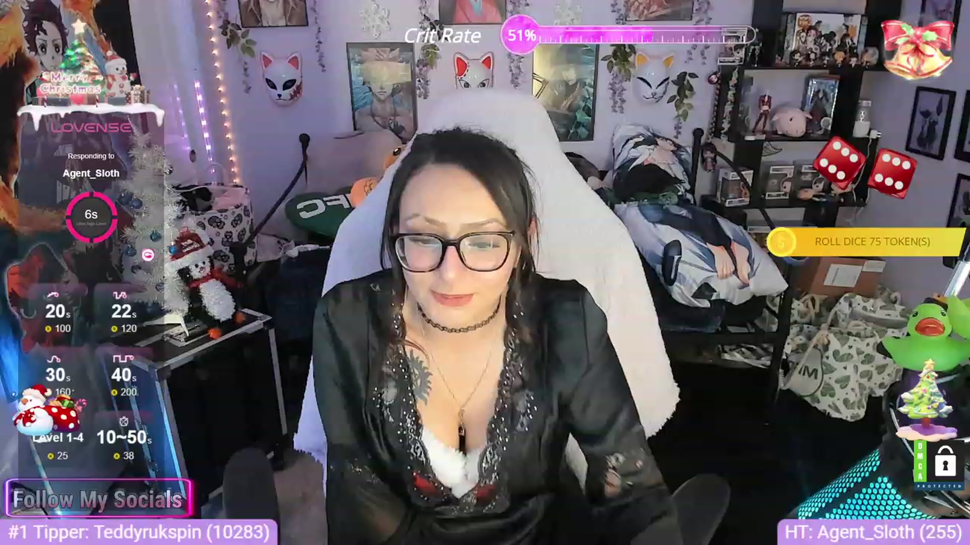 Gallery image thumbnail from Alyx_Singer's myfreecams stream on, 12/25/2023, 07:07 image 3 of 20