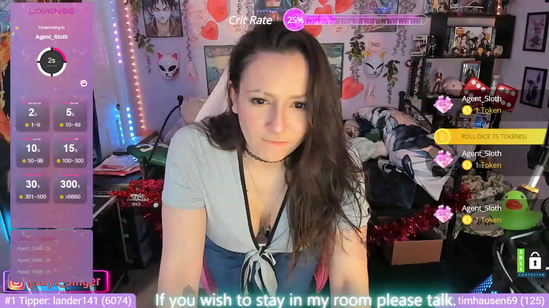 Gallery image thumbnail from Alyx_Singer's myfreecams stream on, 01/09/2024, 18:20 image 1 of 20