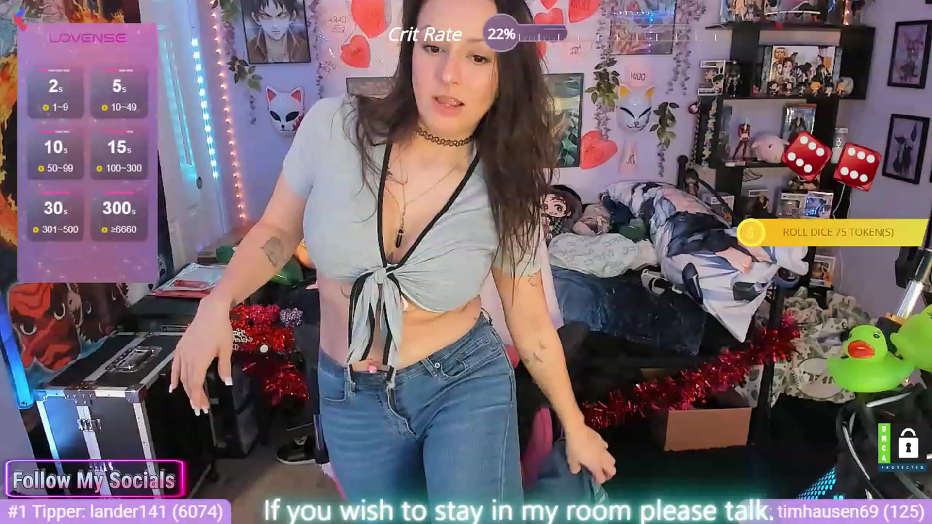 Gallery image thumbnail from Alyx_Singer's myfreecams stream on, 01/09/2024, 18:20 image 17 of 20