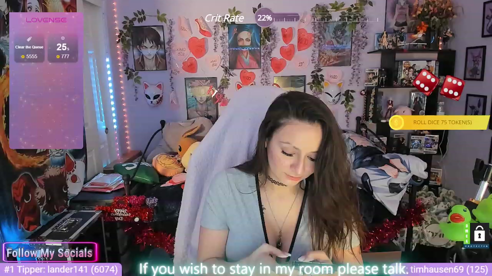Gallery image thumbnail from Alyx_Singer's myfreecams stream on, 01/09/2024, 18:20 image 20 of 20