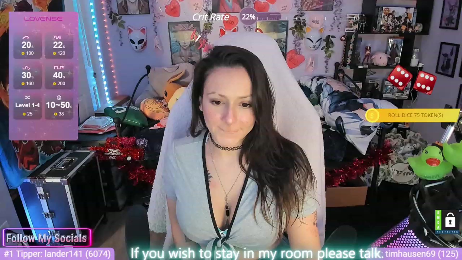 Gallery image thumbnail from Alyx_Singer's myfreecams stream on, 01/09/2024, 19:43 image 16 of 20