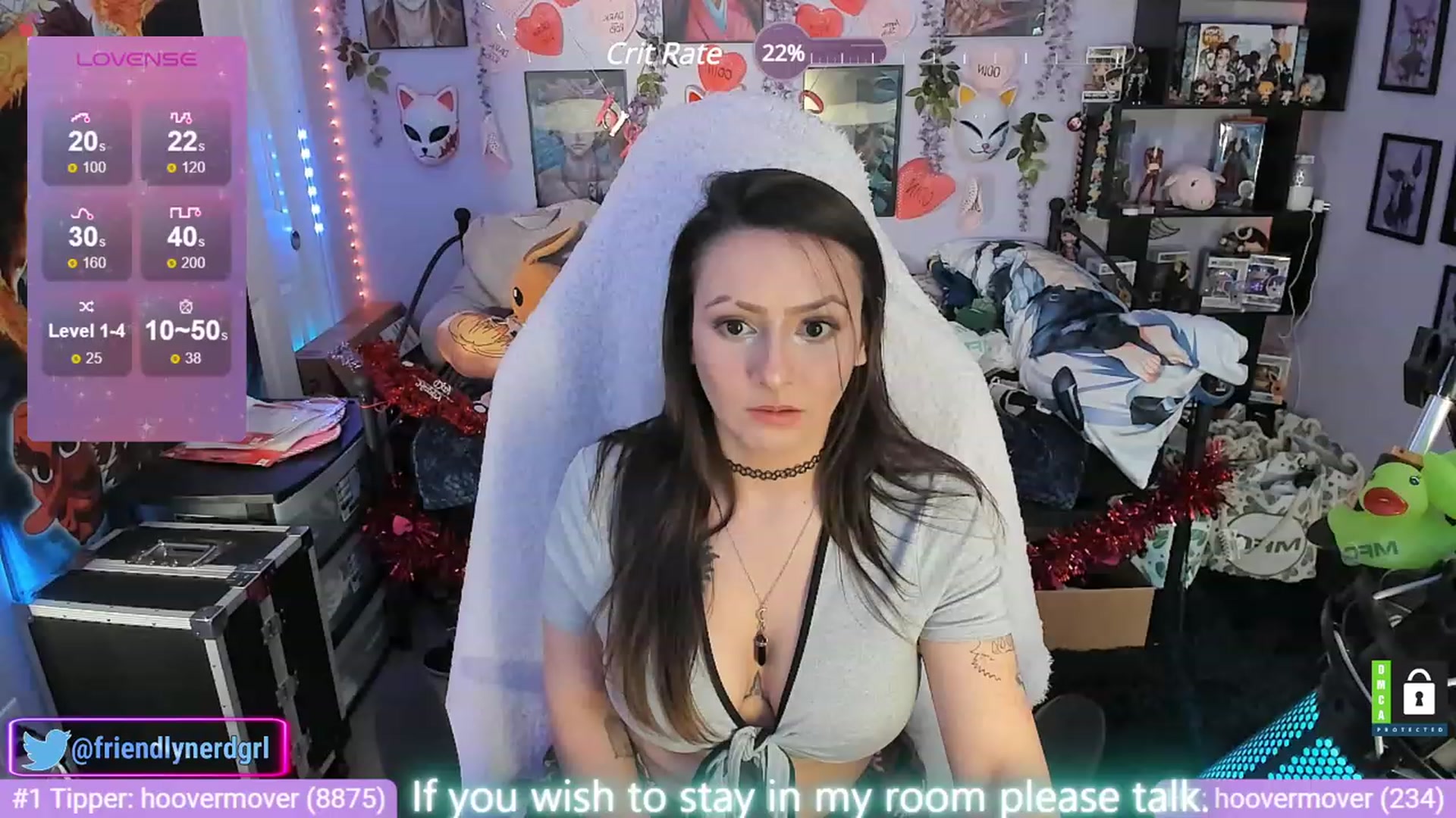 Gallery image thumbnail from Alyx_Singer's myfreecams stream on, 01/15/2024, 22:07 image 1 of 20