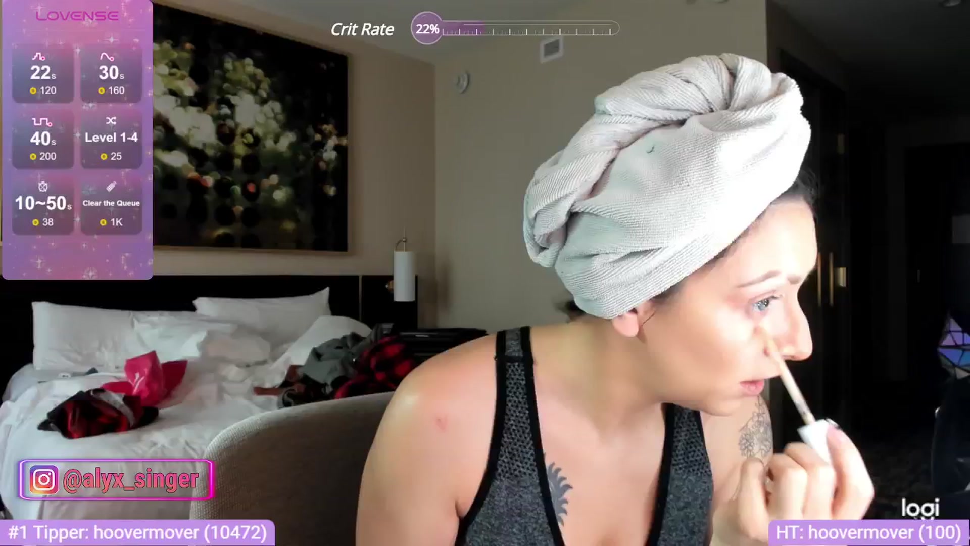 Gallery image thumbnail from Alyx_Singer's myfreecams stream on, 01/24/2024, 18:10 image 5 of 20