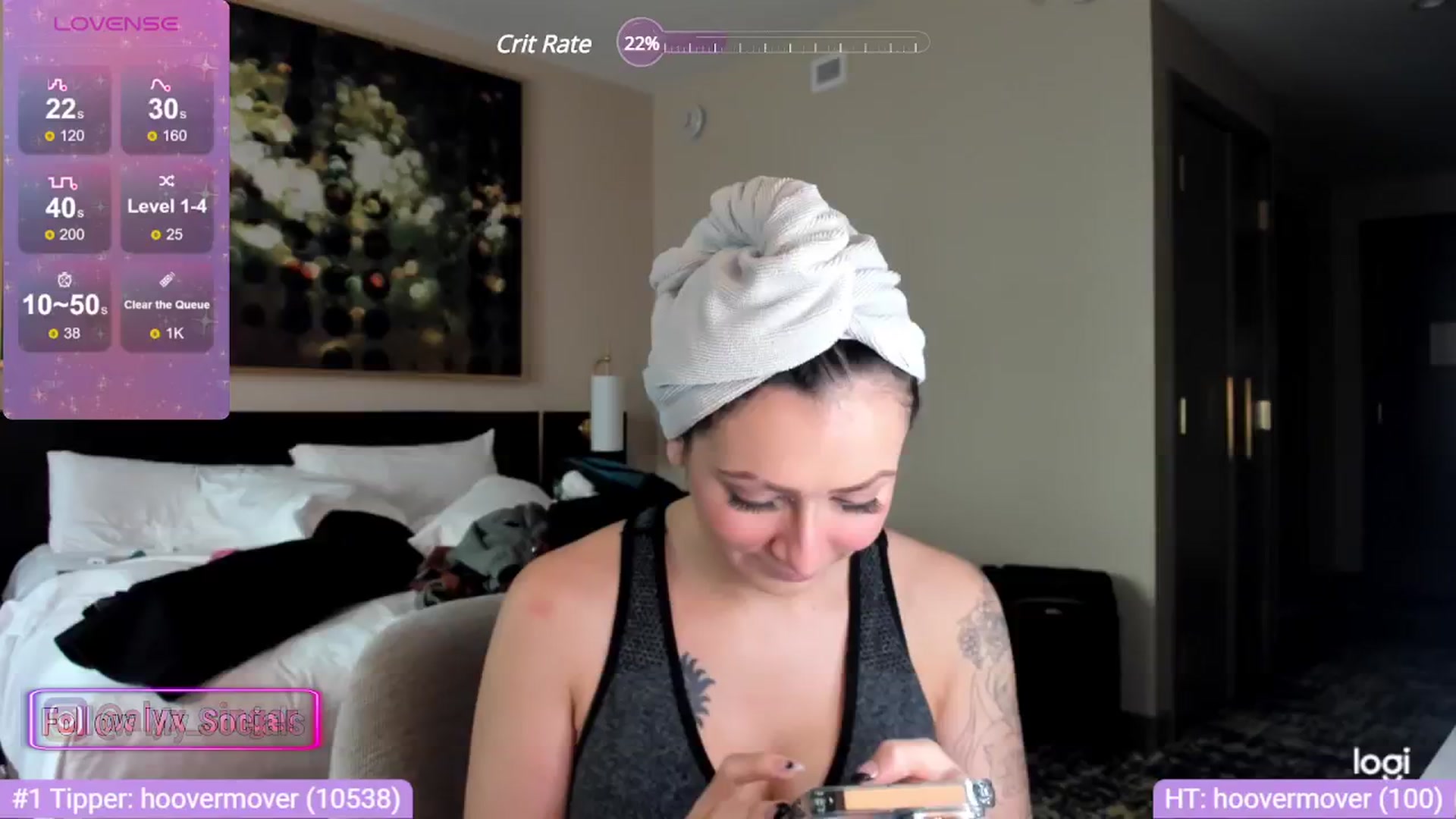 Gallery image thumbnail from Alyx_Singer's myfreecams stream on, 01/24/2024, 18:10 image 17 of 20