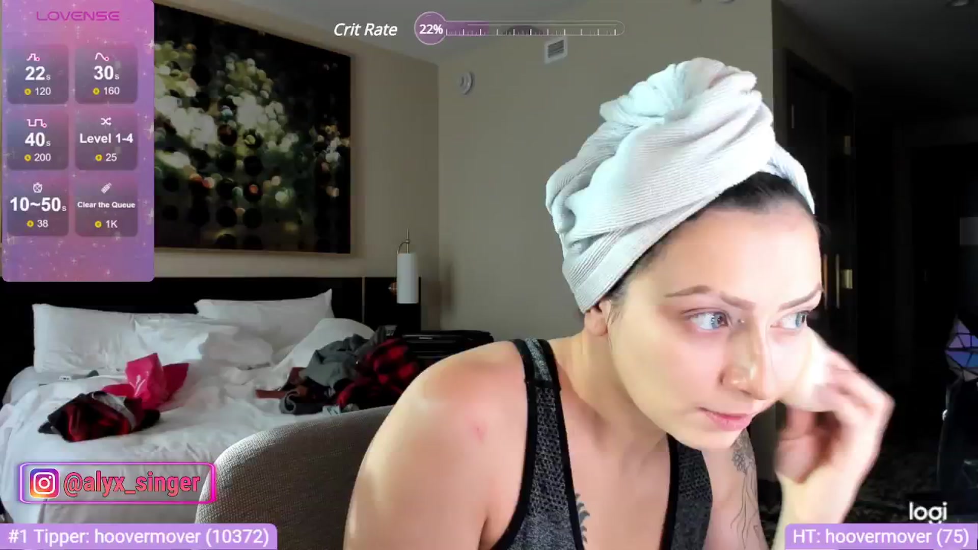 Gallery image thumbnail from Alyx_Singer's myfreecams stream on, 01/24/2024, 18:10 image 2 of 20