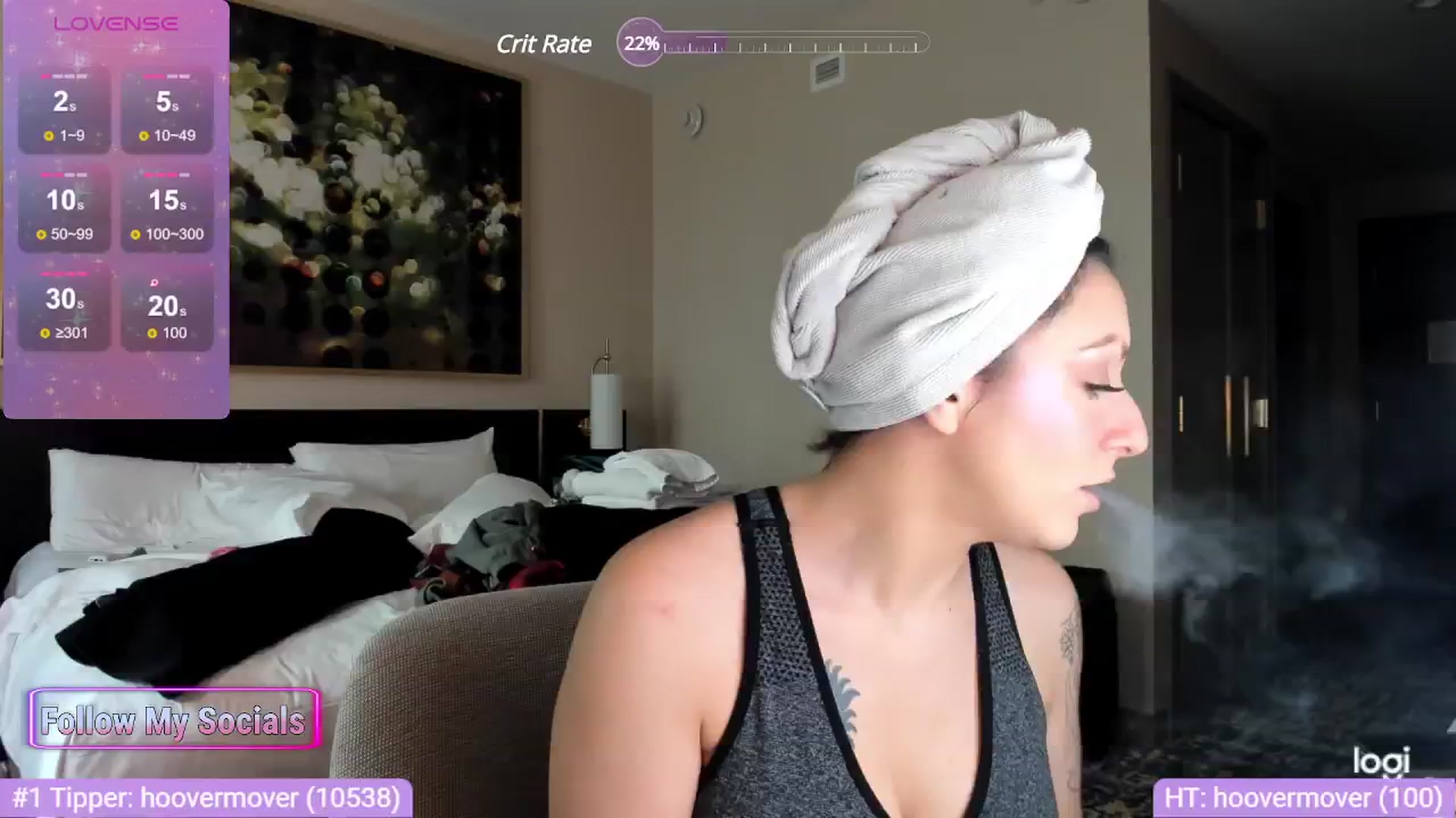 Gallery image thumbnail from Alyx_Singer's myfreecams stream on, 01/24/2024, 18:10 image 20 of 20