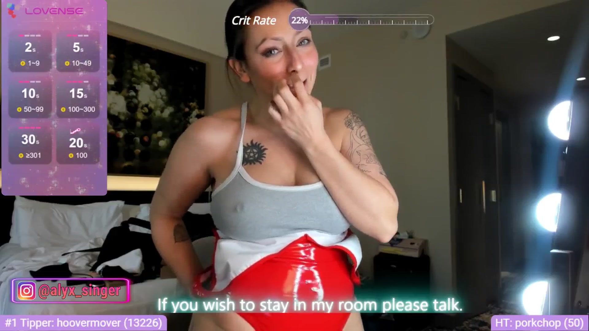 Gallery image thumbnail from Alyx_Singer's myfreecams stream on, 01/27/2024, 22:36 image 12 of 20