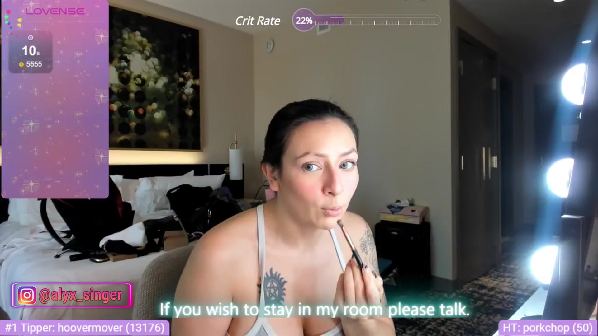 Gallery image thumbnail from Alyx_Singer's myfreecams stream on, 01/27/2024, 22:36 image 1 of 20
