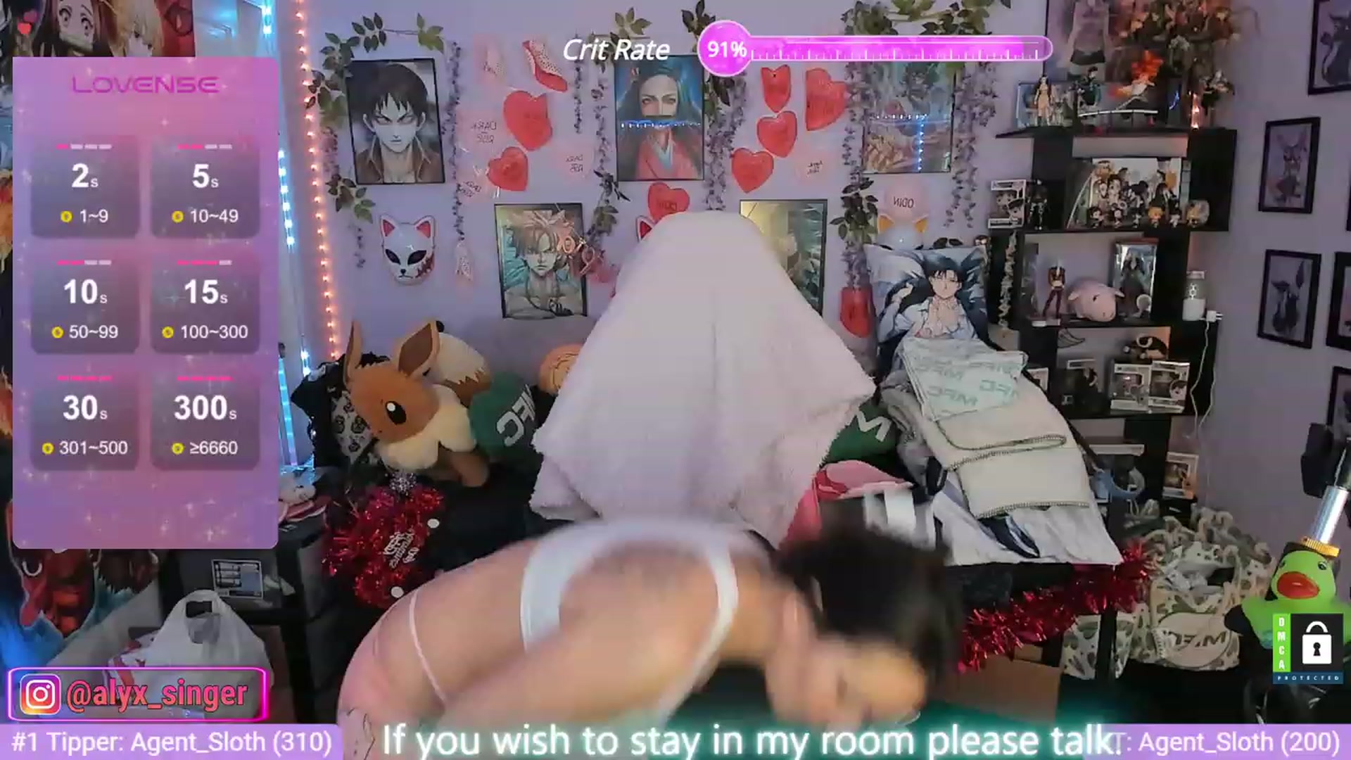 Gallery image thumbnail from Alyx_Singer's myfreecams stream on, 02/05/2024, 19:41 image 13 of 20
