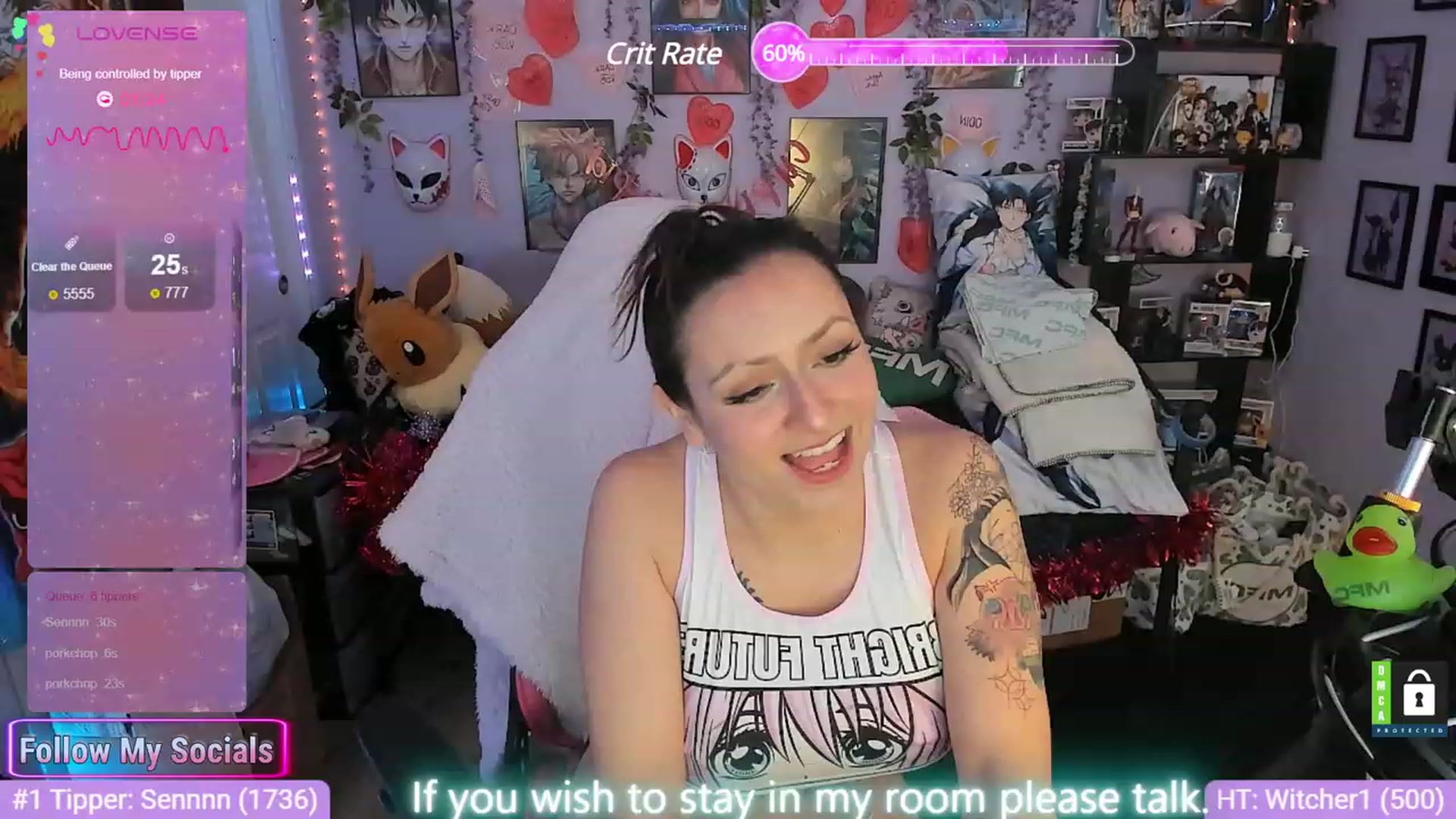 Gallery image thumbnail from Alyx_Singer's myfreecams stream on, 02/05/2024, 22:09 image 3 of 20