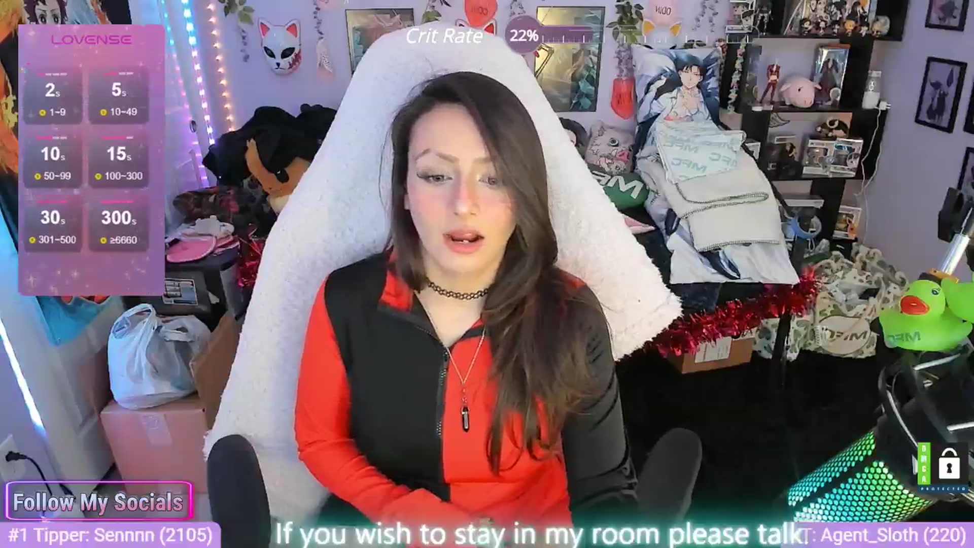 Gallery image thumbnail from Alyx_Singer's myfreecams stream on, 02/06/2024, 20:29 image 5 of 20