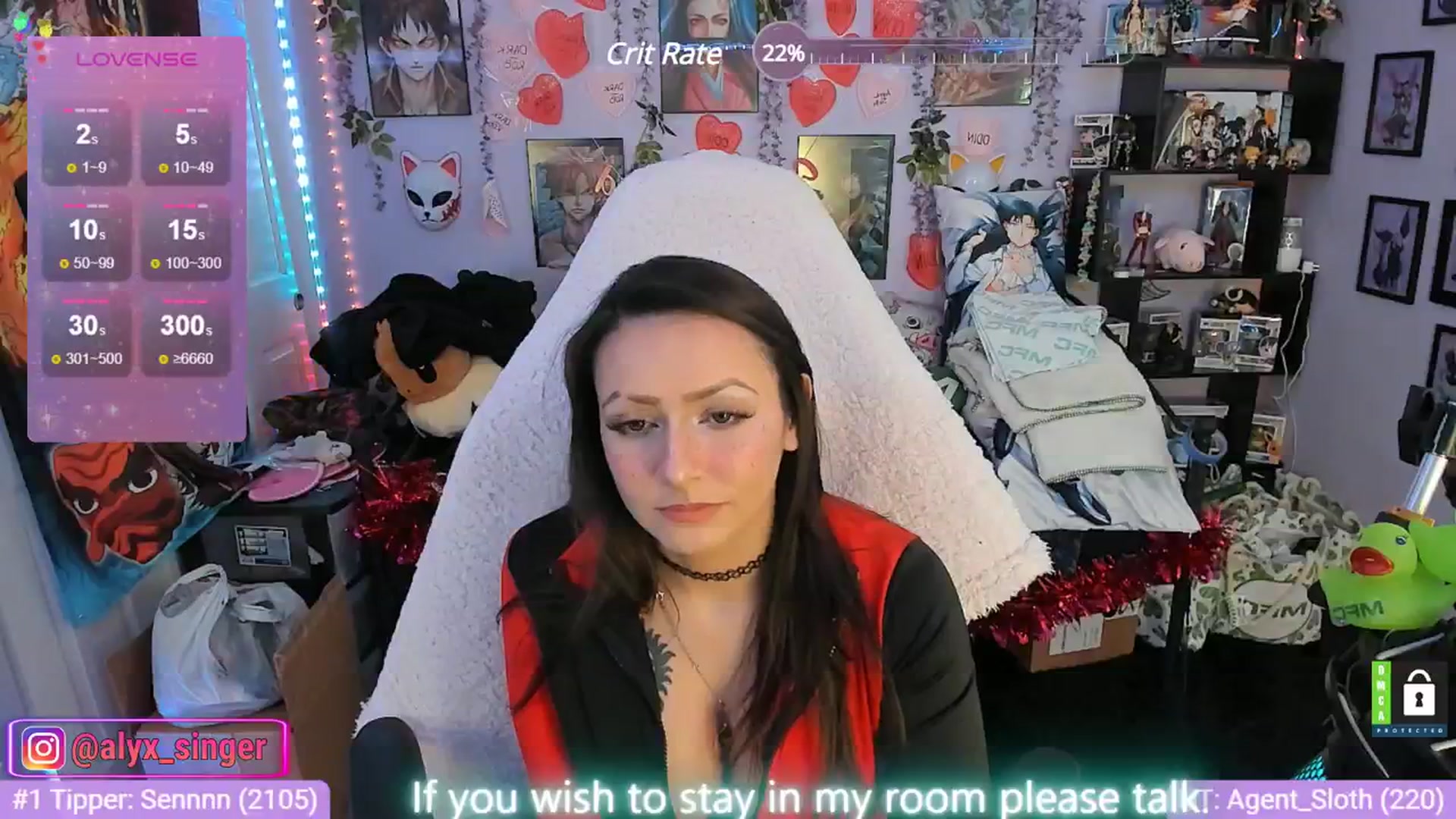 Gallery image thumbnail from Alyx_Singer's myfreecams stream on, 02/06/2024, 20:29 image 7 of 20