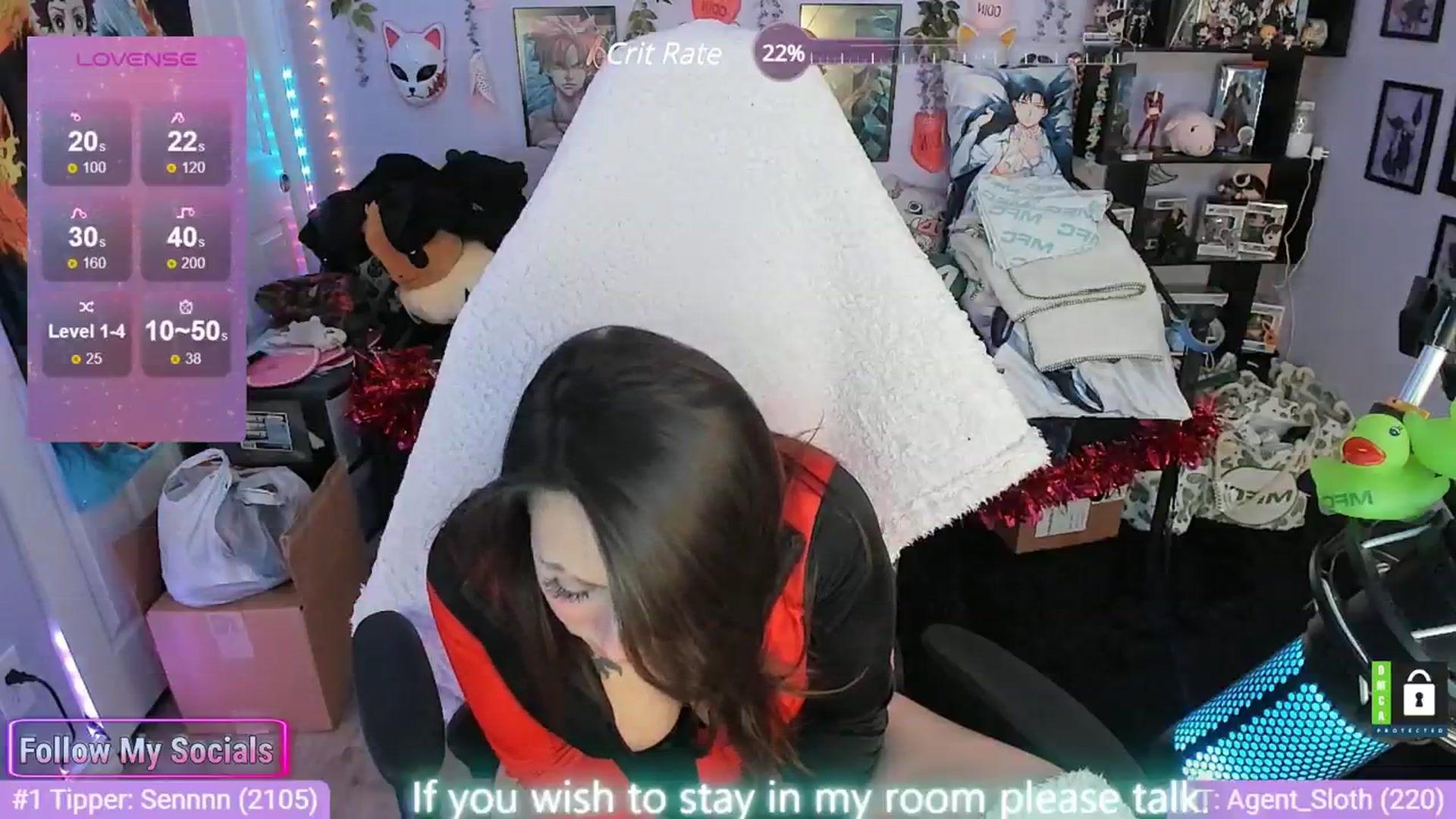 Gallery image thumbnail from Alyx_Singer's myfreecams stream on, 02/06/2024, 20:29 image 16 of 20