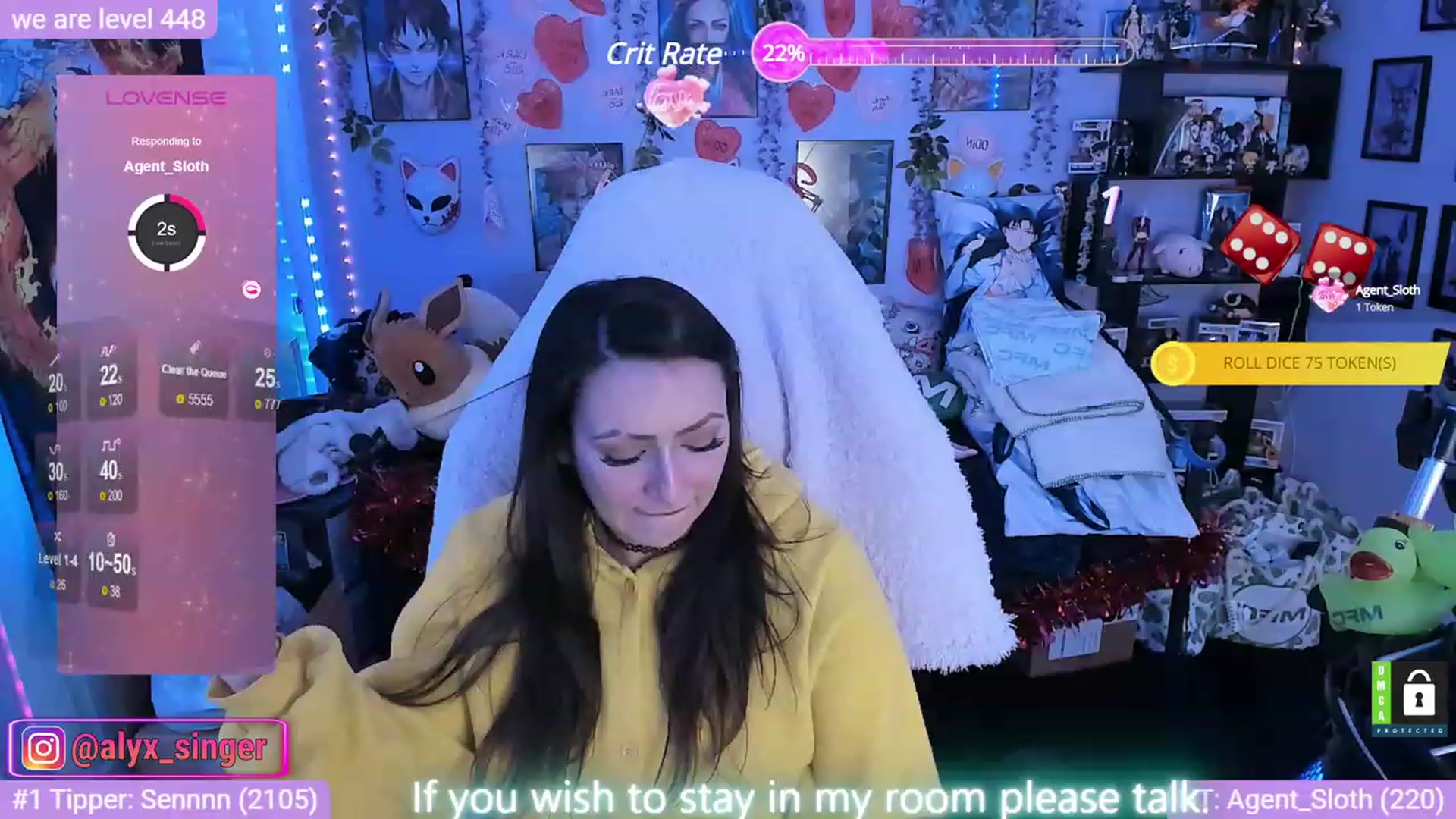 Gallery image thumbnail from Alyx_Singer's myfreecams stream on, 02/07/2024, 19:56 image 6 of 20