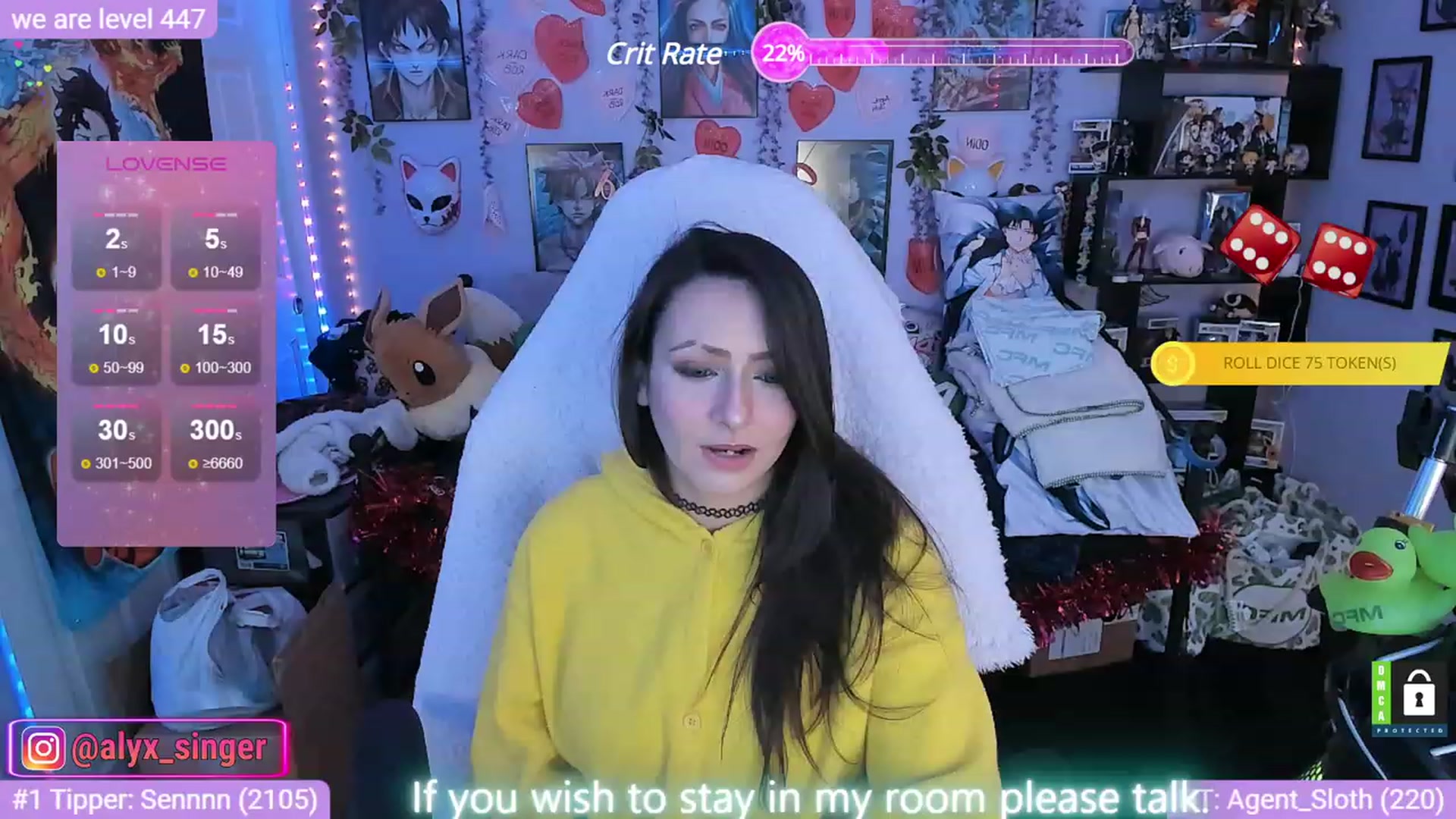 Gallery image thumbnail from Alyx_Singer's myfreecams stream on, 02/07/2024, 19:56 image 1 of 20