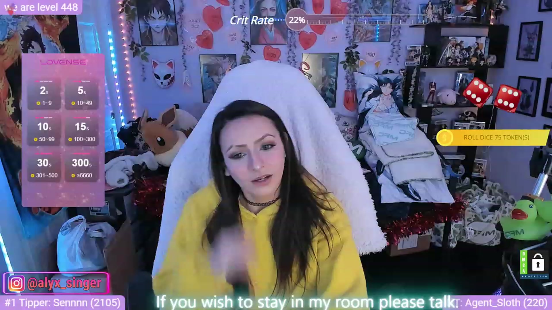 Gallery image thumbnail from Alyx_Singer's myfreecams stream on, 02/07/2024, 19:56 image 5 of 20