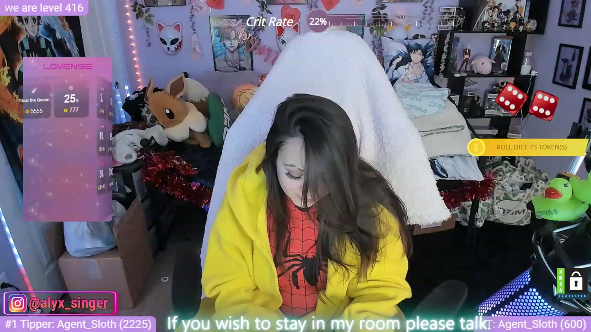 Gallery image thumbnail from Alyx_Singer's myfreecams stream on, 02/07/2024, 21:12 image 5 of 20
