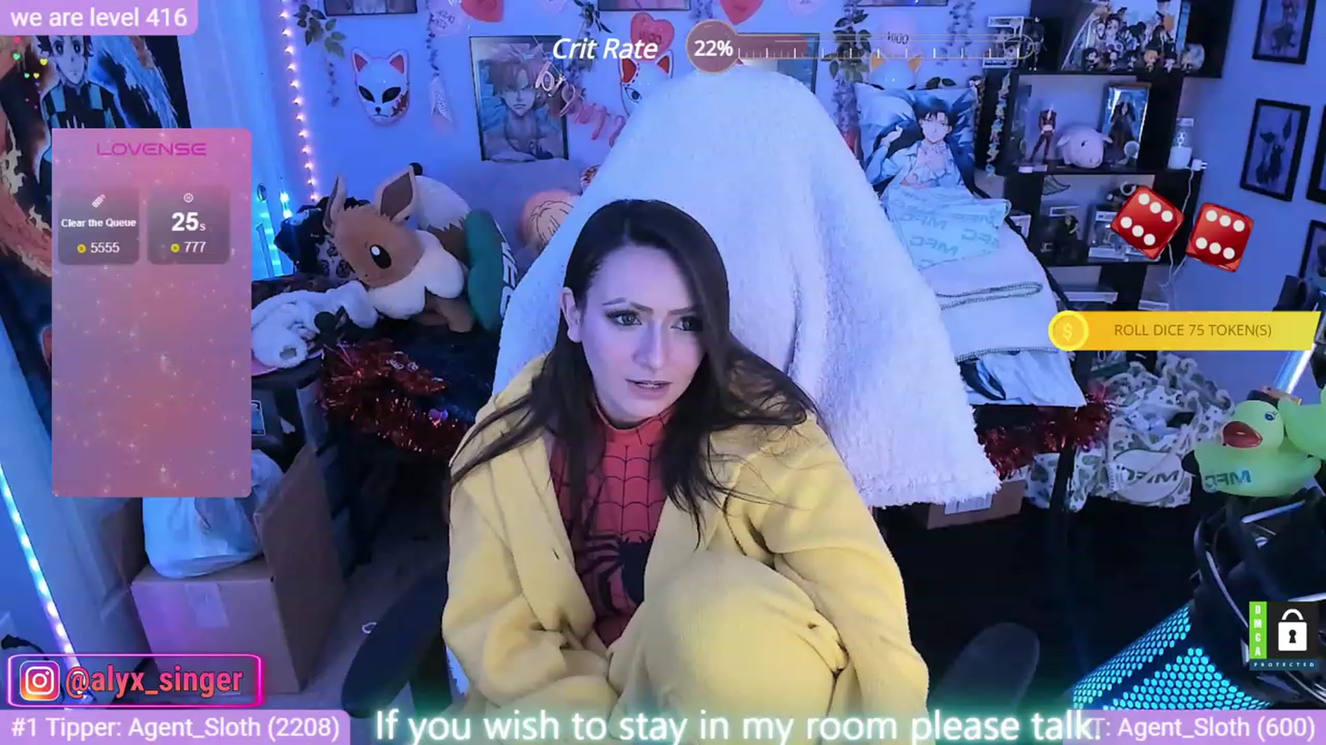 Gallery image thumbnail from Alyx_Singer's myfreecams stream on, 02/07/2024, 21:12 image 1 of 20