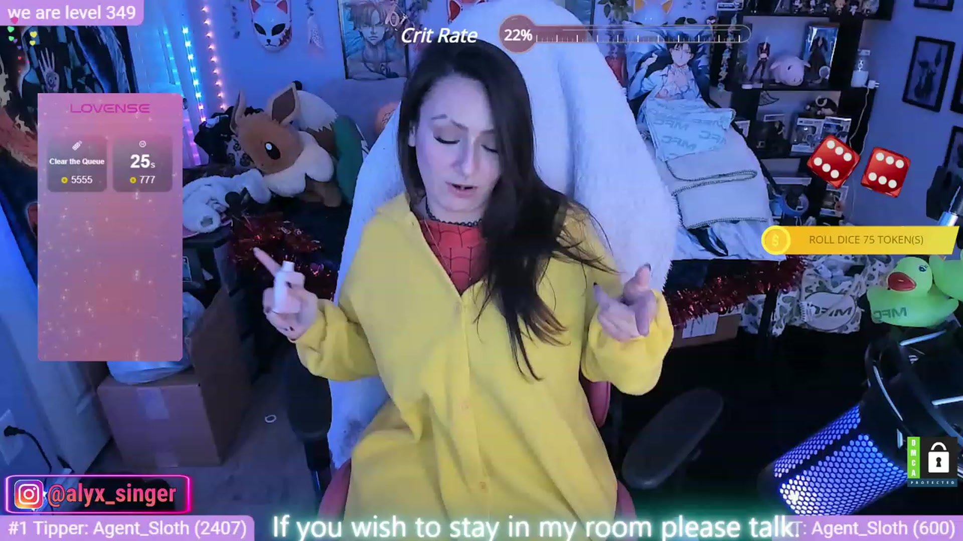 Gallery image thumbnail from Alyx_Singer's myfreecams stream on, 02/07/2024, 23:31 image 20 of 20