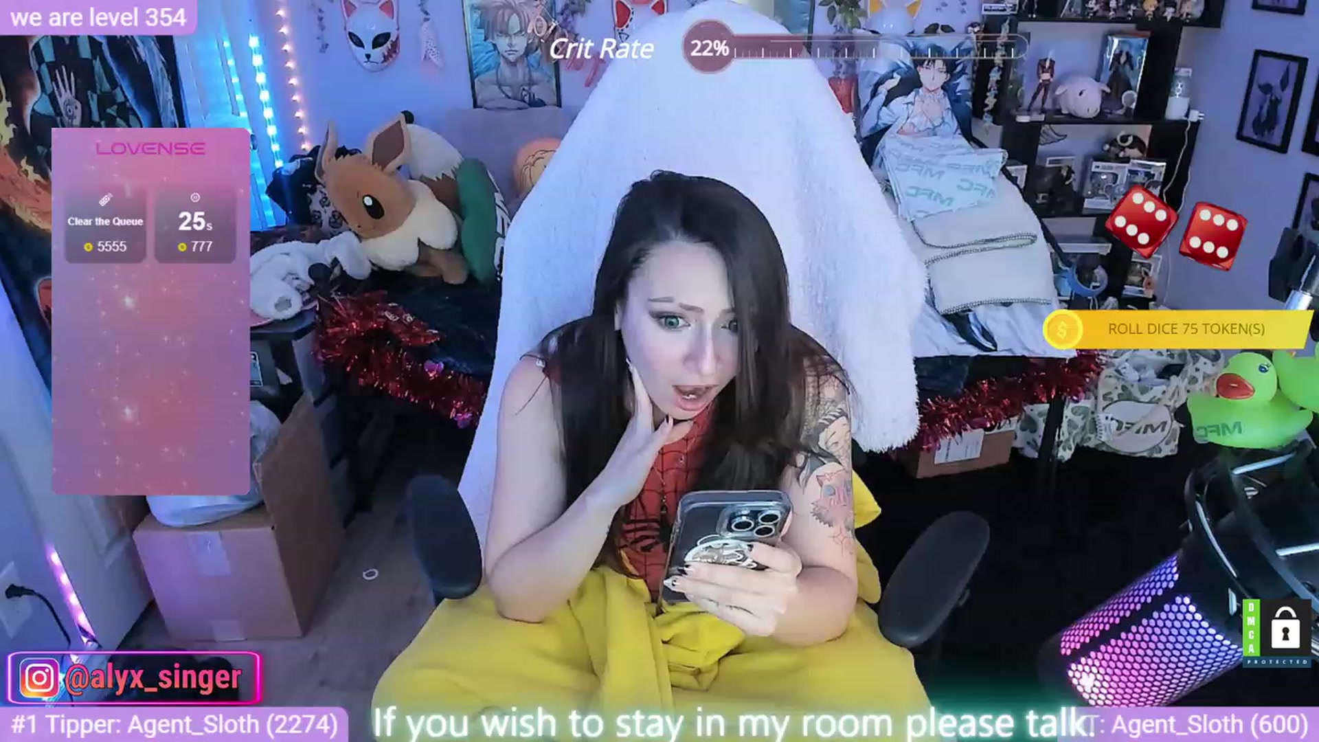 Gallery image thumbnail from Alyx_Singer's myfreecams stream on, 02/07/2024, 23:31 image 9 of 20