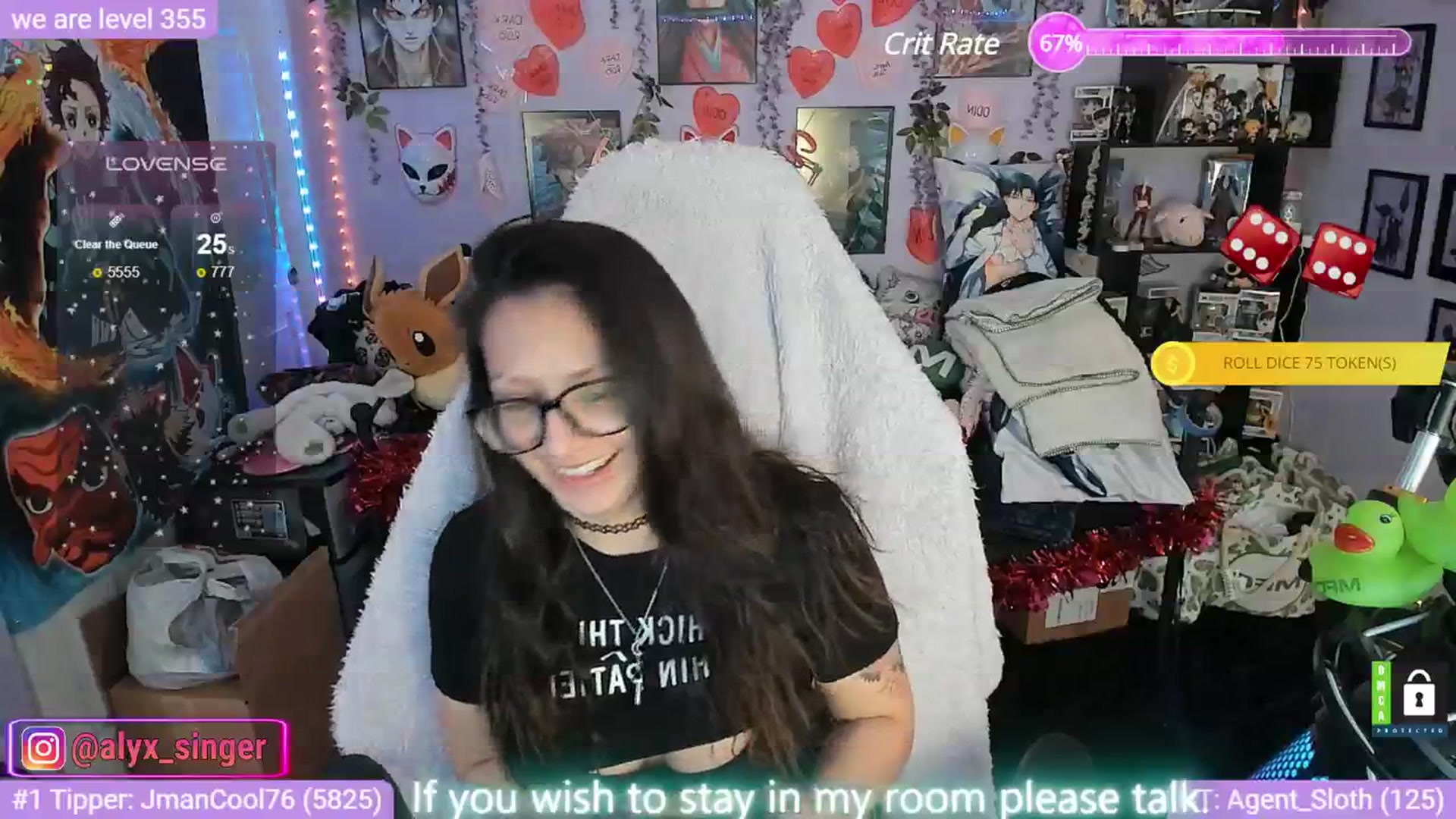 Gallery image thumbnail from Alyx_Singer's myfreecams stream on, 02/13/2024, 18:09 image 10 of 20