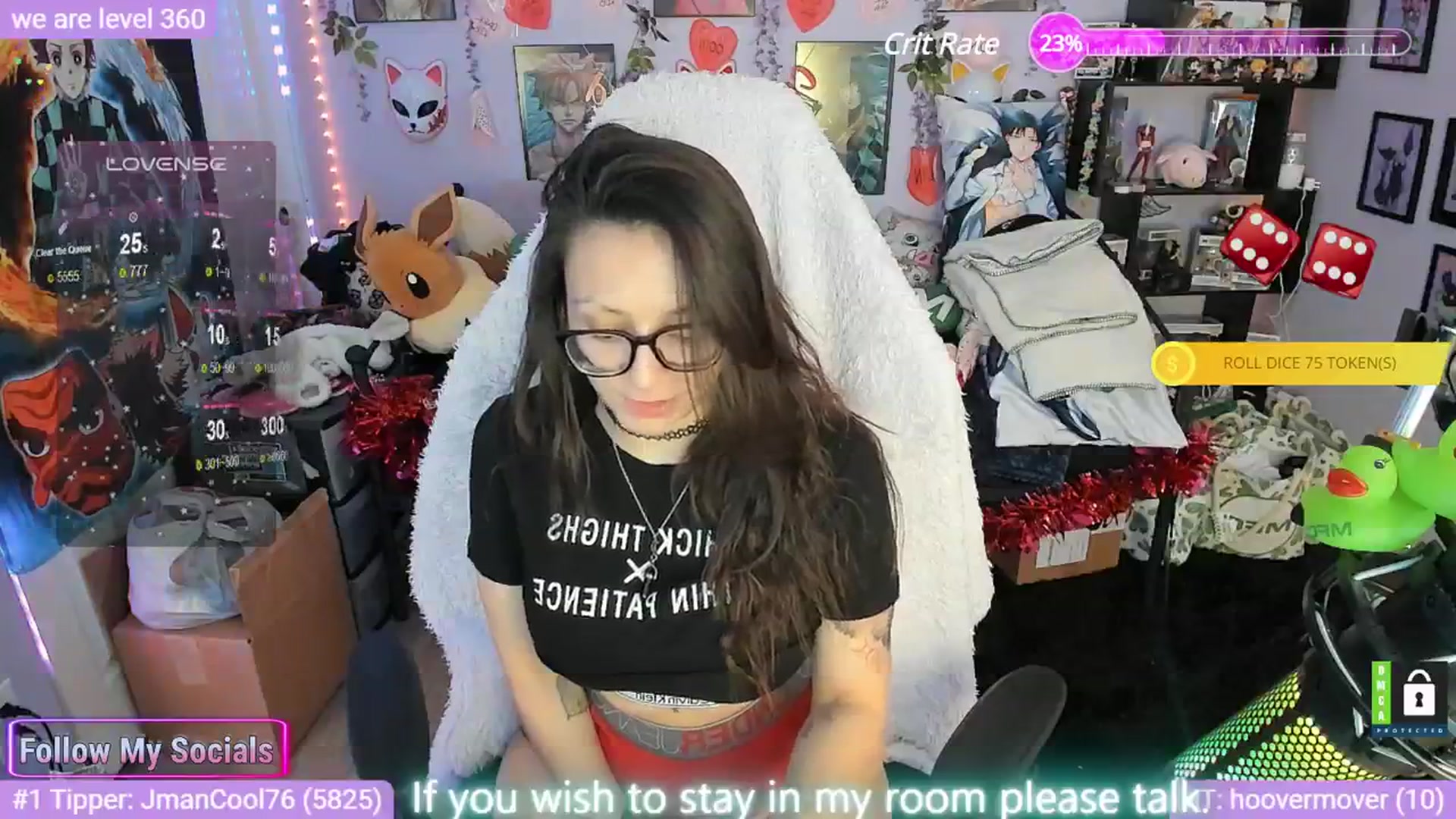 Gallery image thumbnail from Alyx_Singer's myfreecams stream on, 02/13/2024, 18:09 image 3 of 20