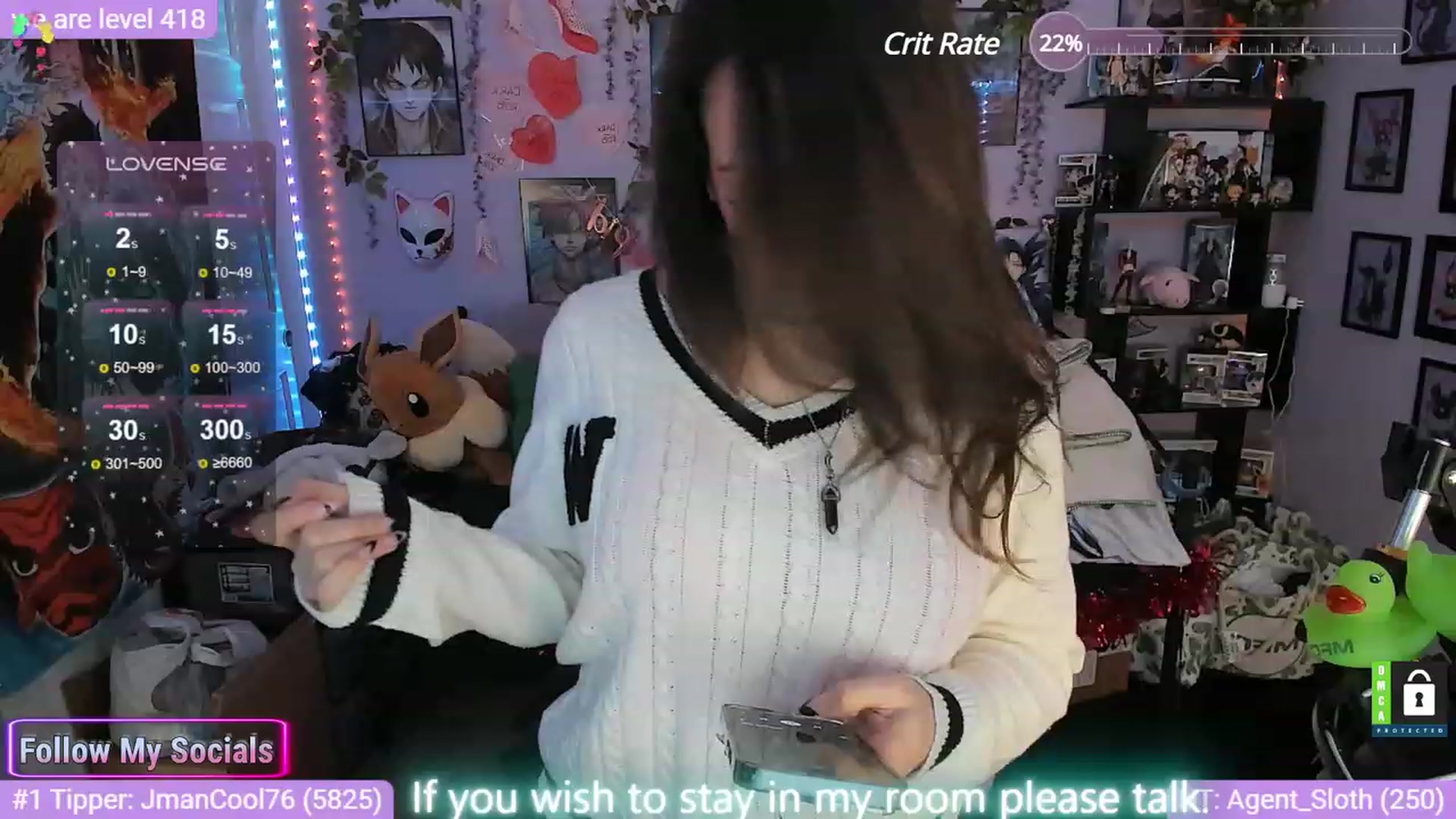 Gallery image thumbnail from Alyx_Singer's myfreecams stream on, 02/15/2024, 21:12 image 13 of 20
